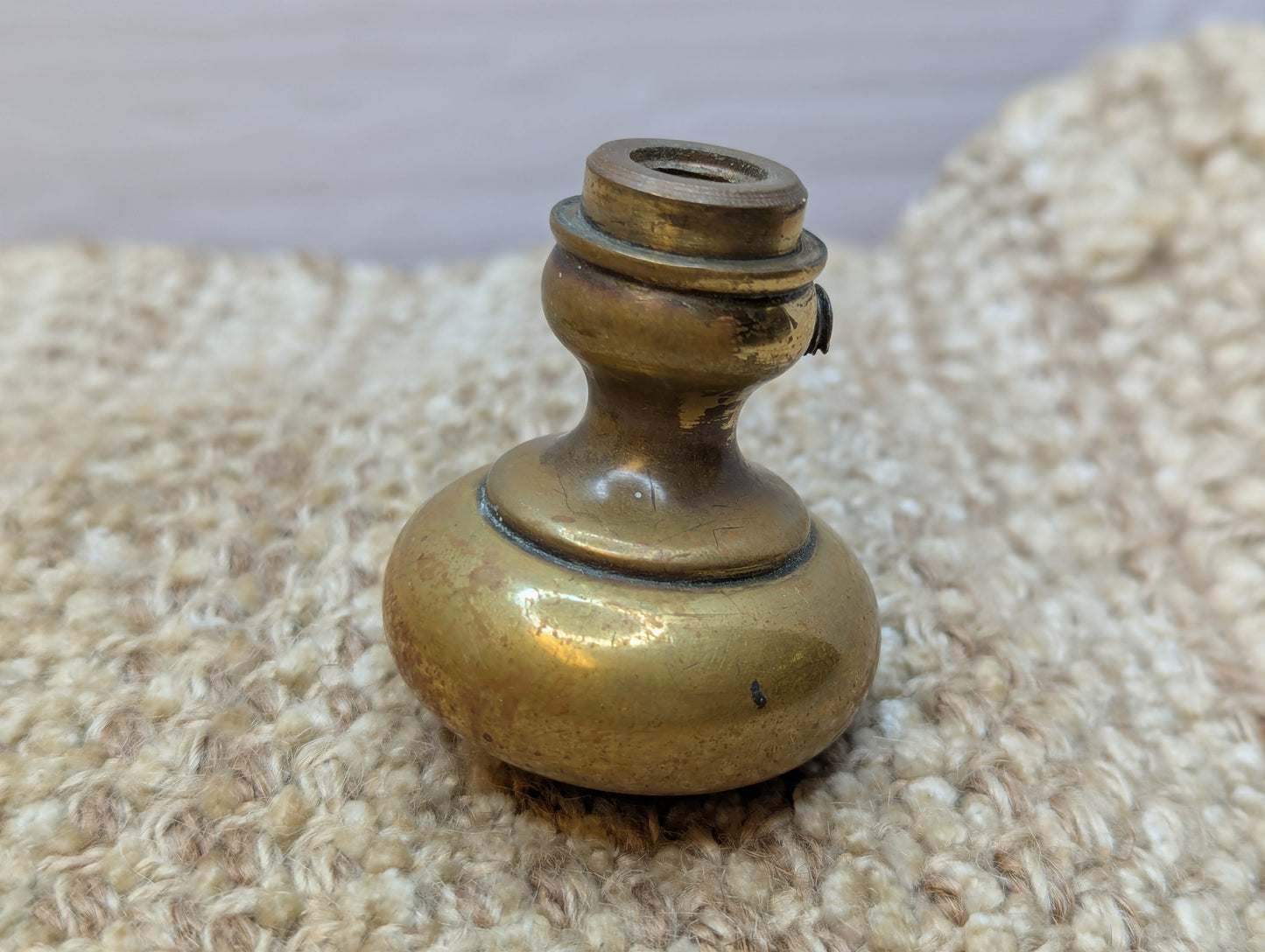 1 3/4" Antique Brass Door Knobs & Brass Rosettes #3411 3/4 Door Hardware