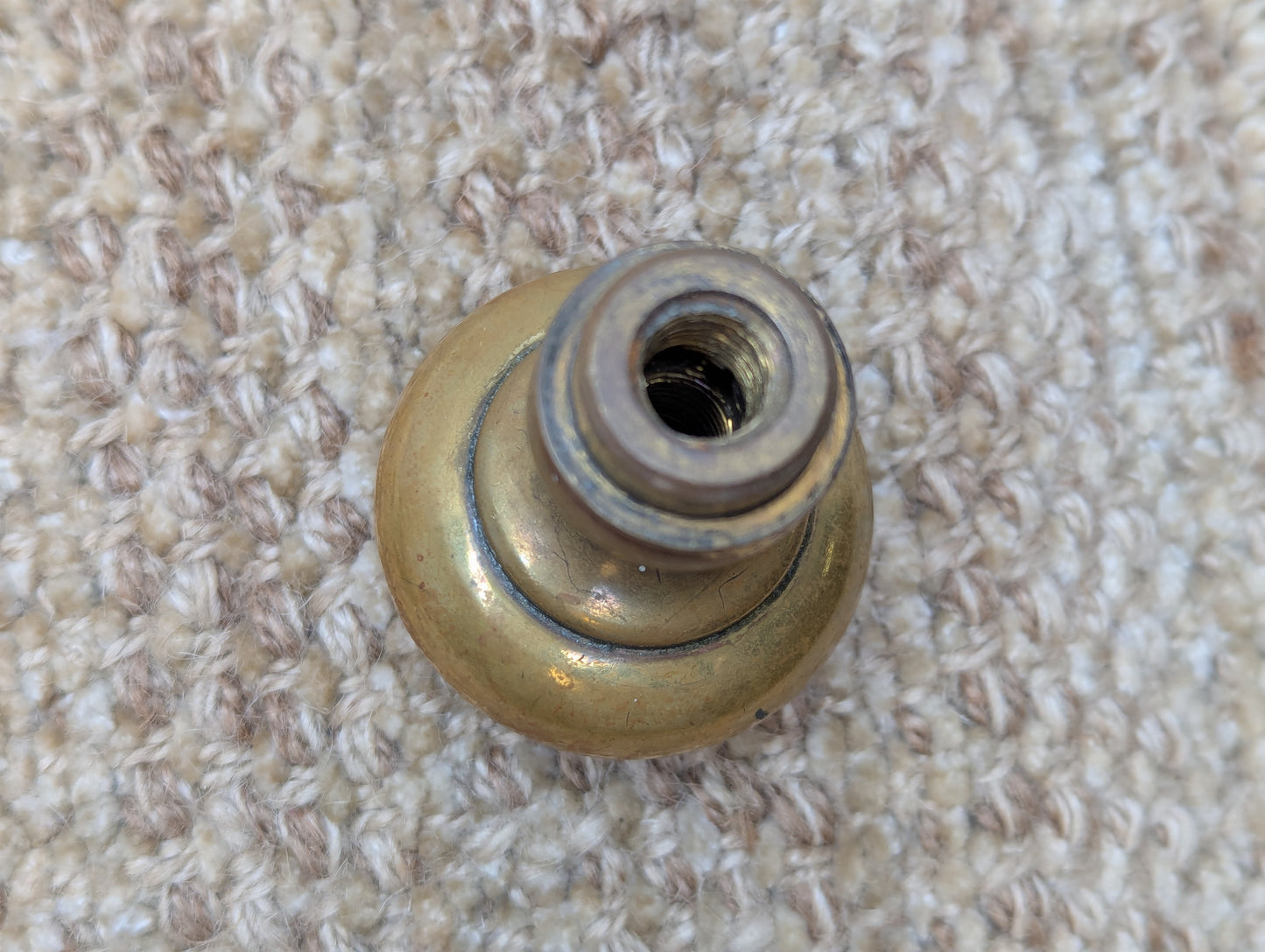 1 3/4" Antique Brass Door Knobs & Brass Rosettes #3411 3/4 Door Hardware