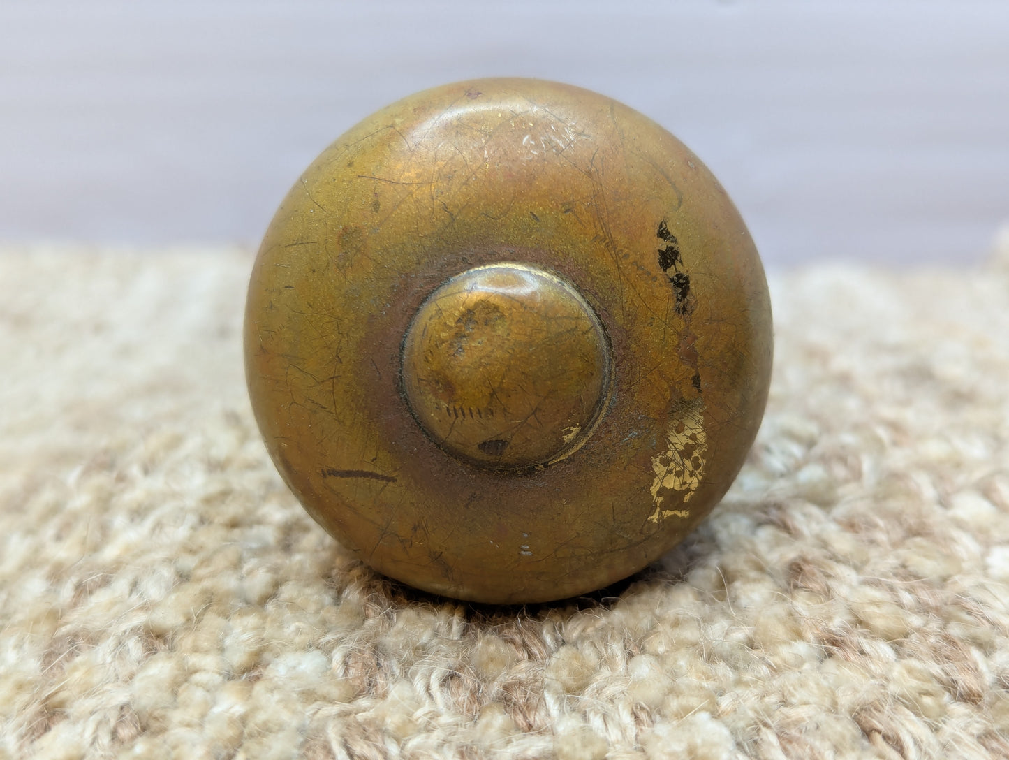1 3/4" Antique Brass Door Knobs & Brass Rosettes #3411 3/4 Door Hardware