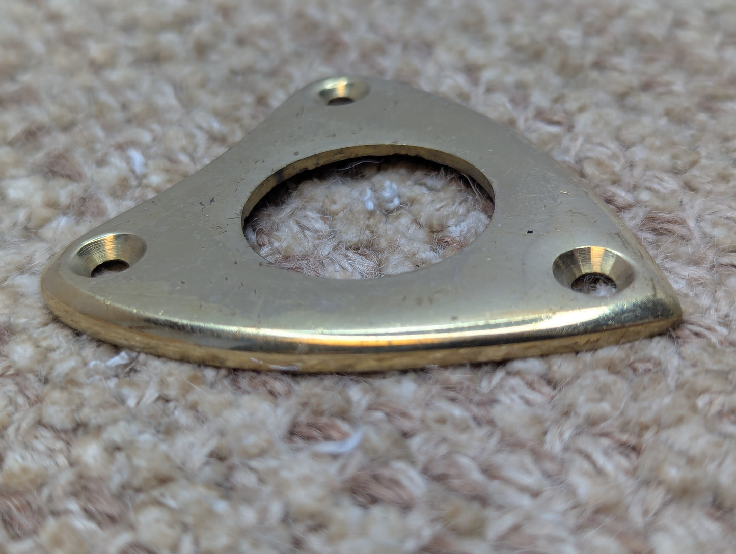 Antique Brass Cylinder Lock Collar Ring For Exterior Mortise Lock Door Hardware