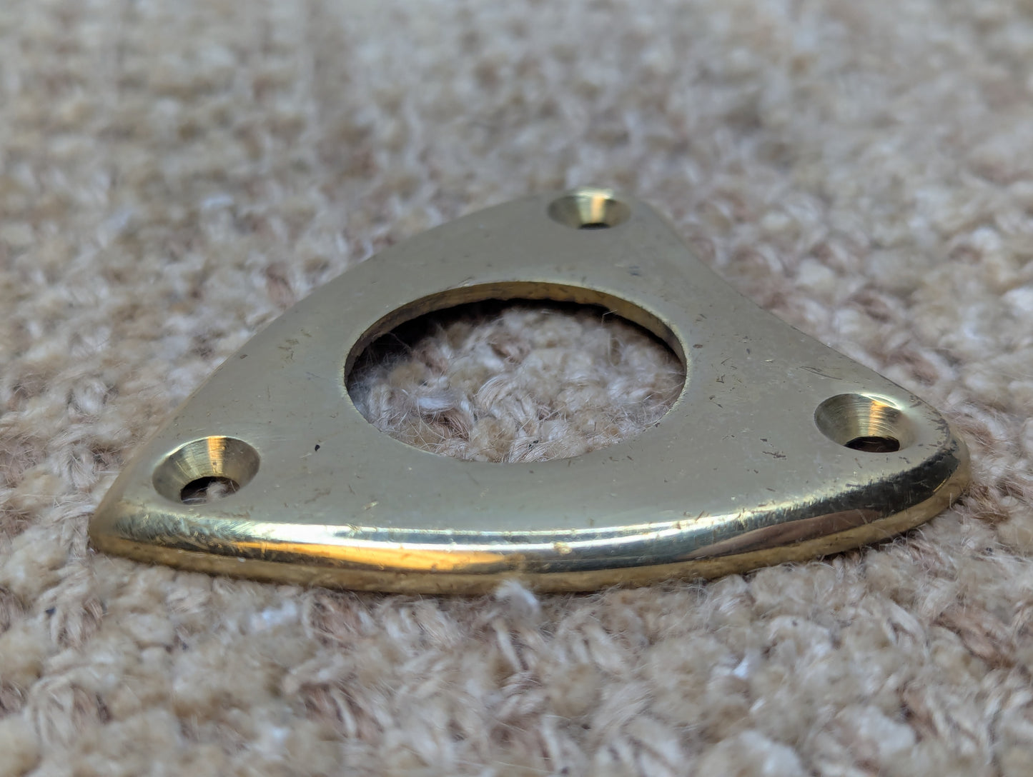 Antique Brass Cylinder Lock Collar Ring For Exterior Mortise Lock Door Hardware