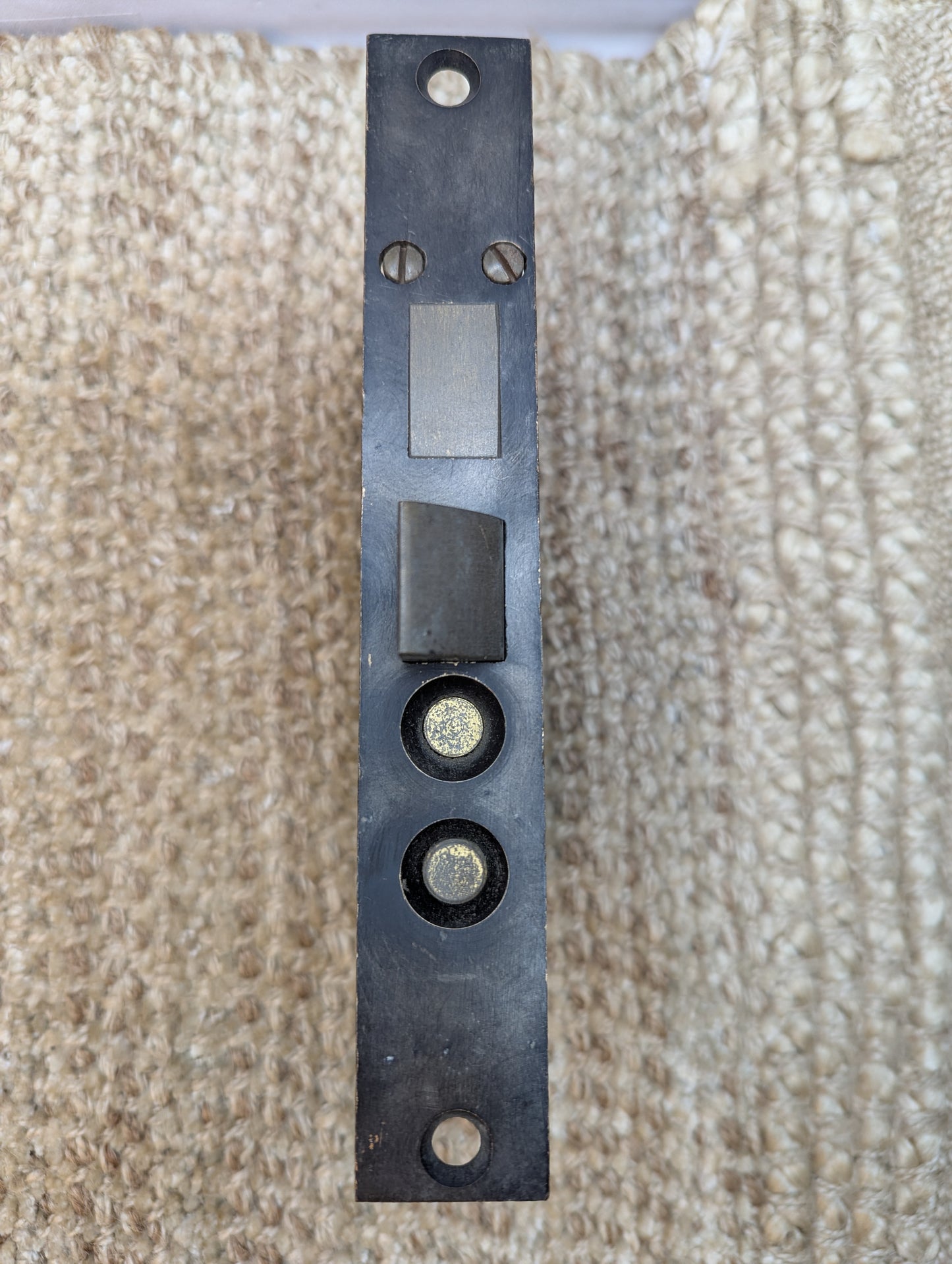 Antique E-Z Mortise Exterior Mortise Lock Door Hardware #37AX