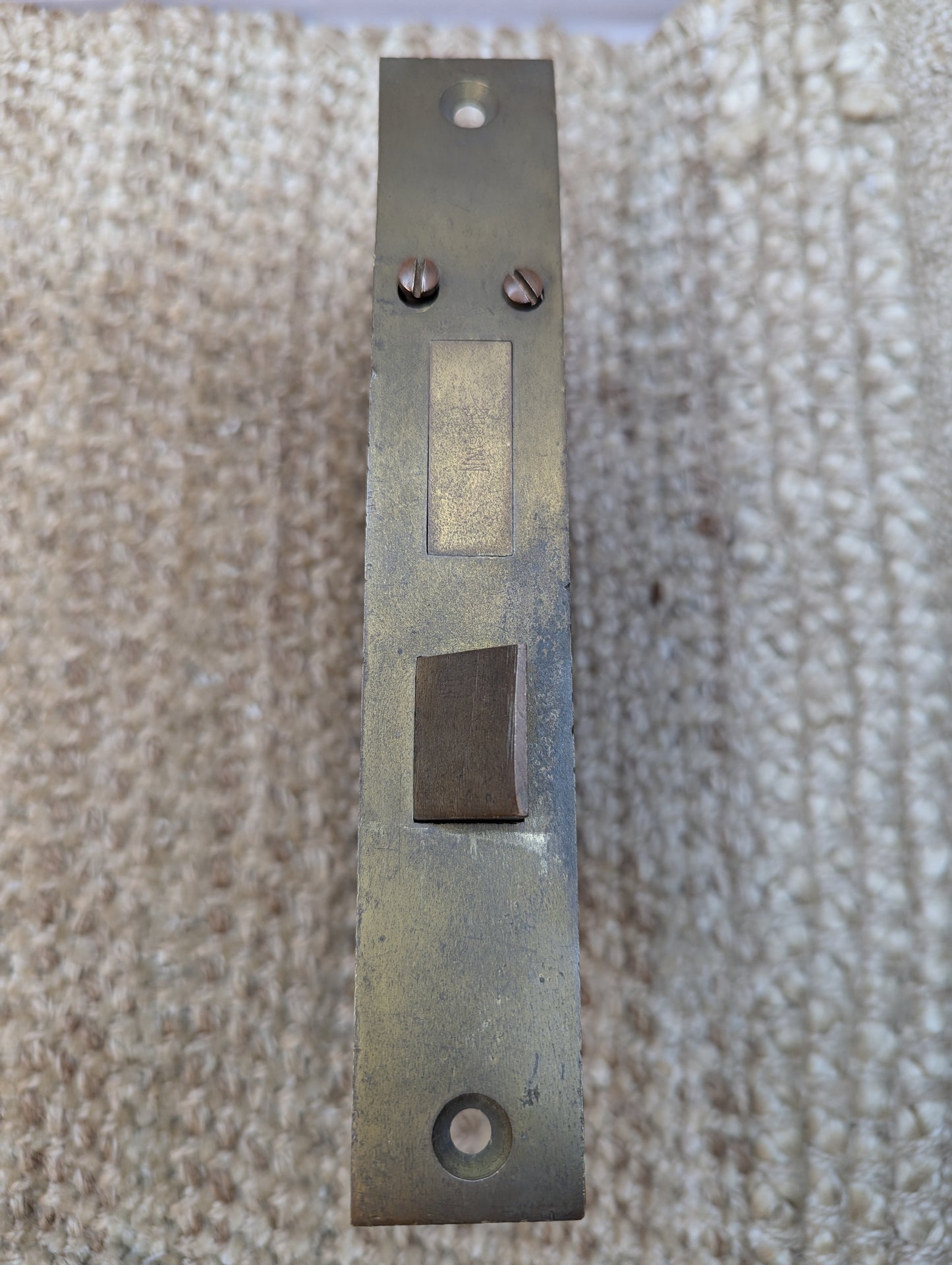 Antique Russwin Exterior Mortise Lock Door Hardware #9098