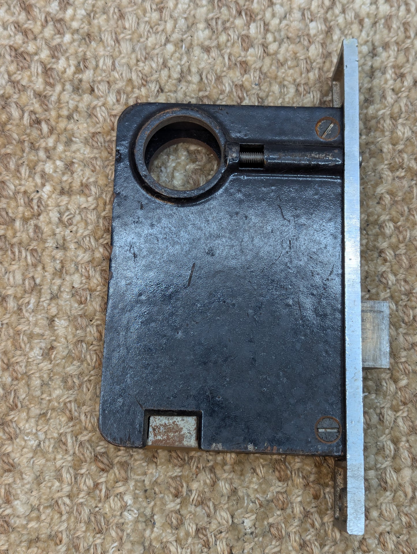 Antique Yale Exterior Mortise Lock Door Hardware #584