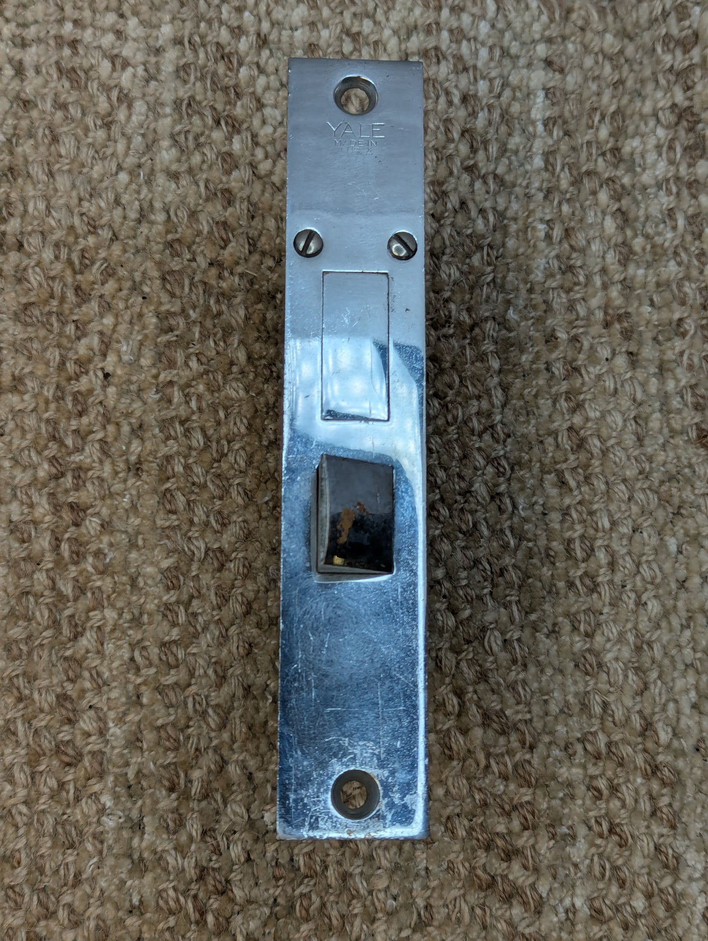 Antique Yale Exterior Mortise Lock Door Hardware #584