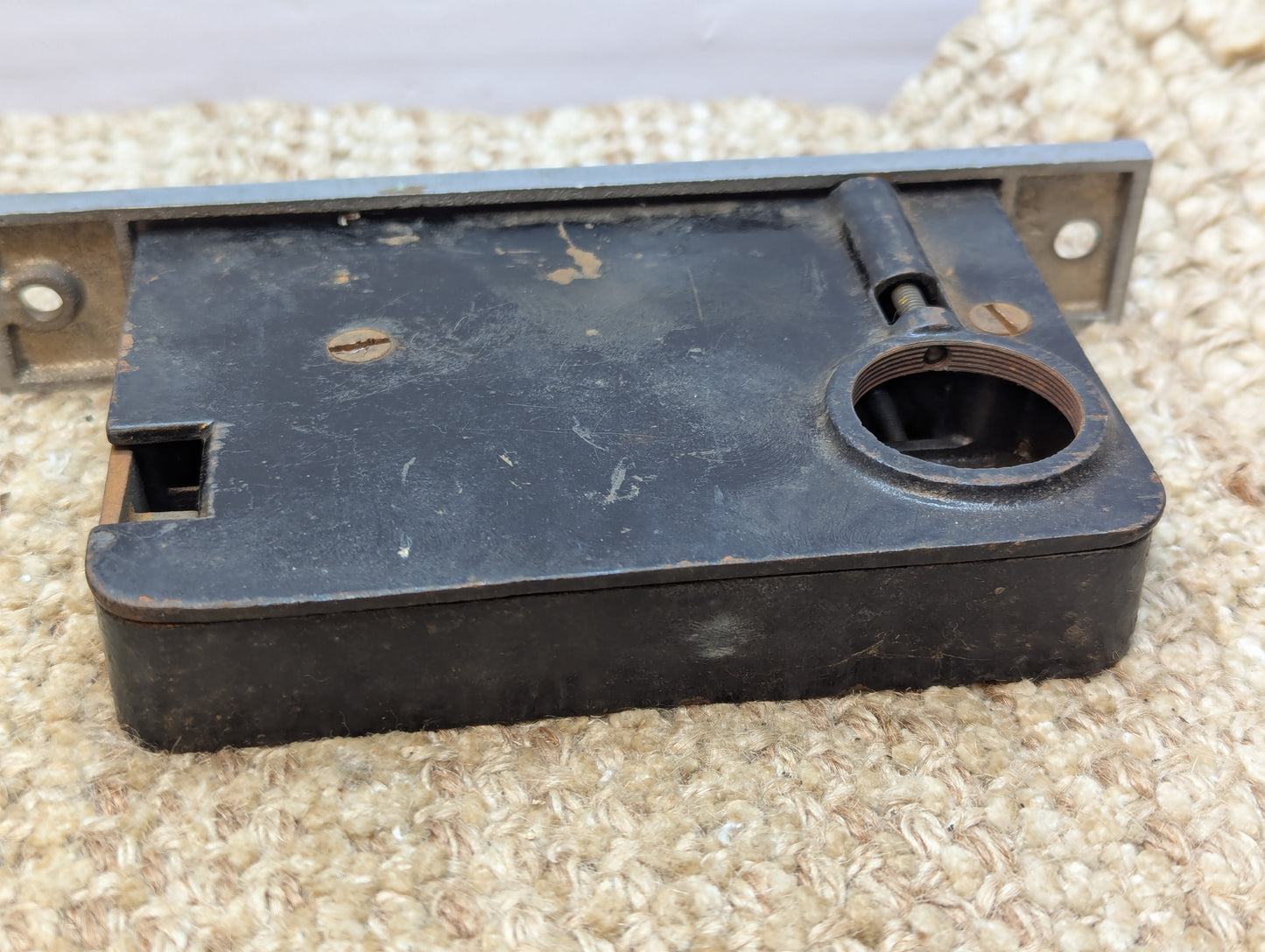 Antique Yale Exterior Mortise Lock Door Hardware #584