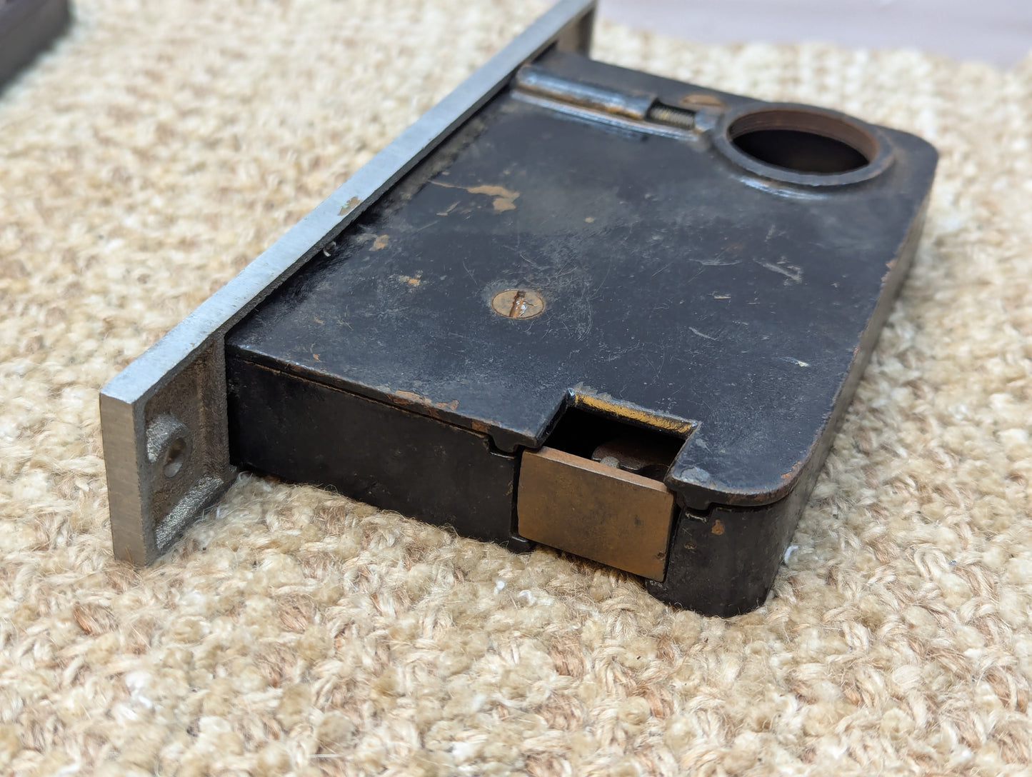 Antique Yale Exterior Mortise Lock Door Hardware #584