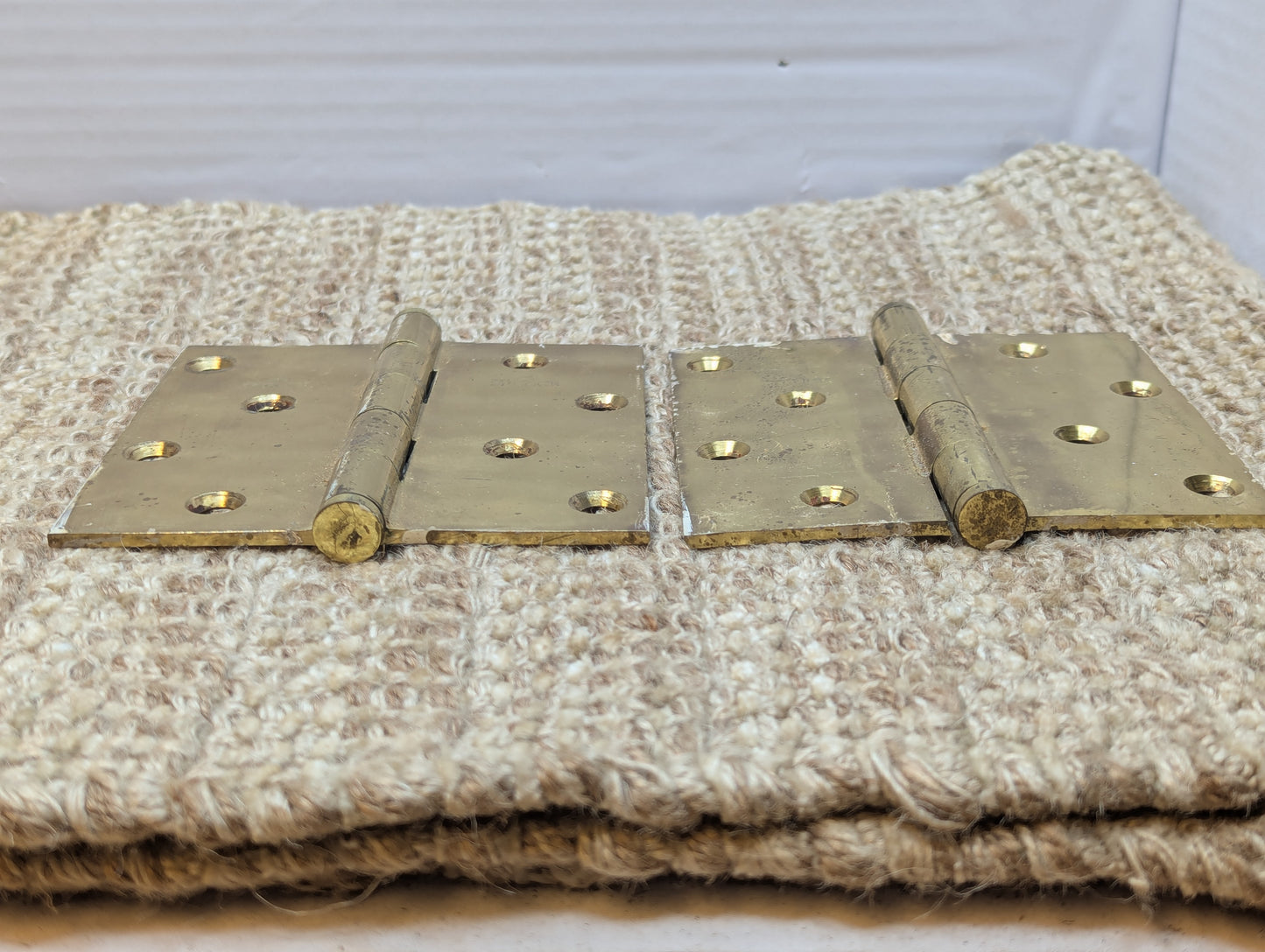 4 1/2" x 4 1/2" Zeluck Solid Brass Butt Door Hinge Door Hardware