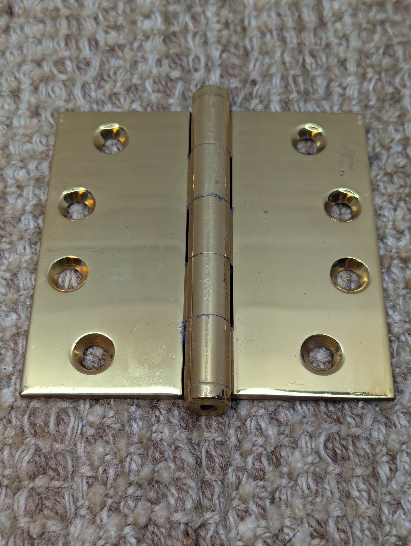 4" x 4" Henne Solid Brass Butt Door Hinge Door Hardware