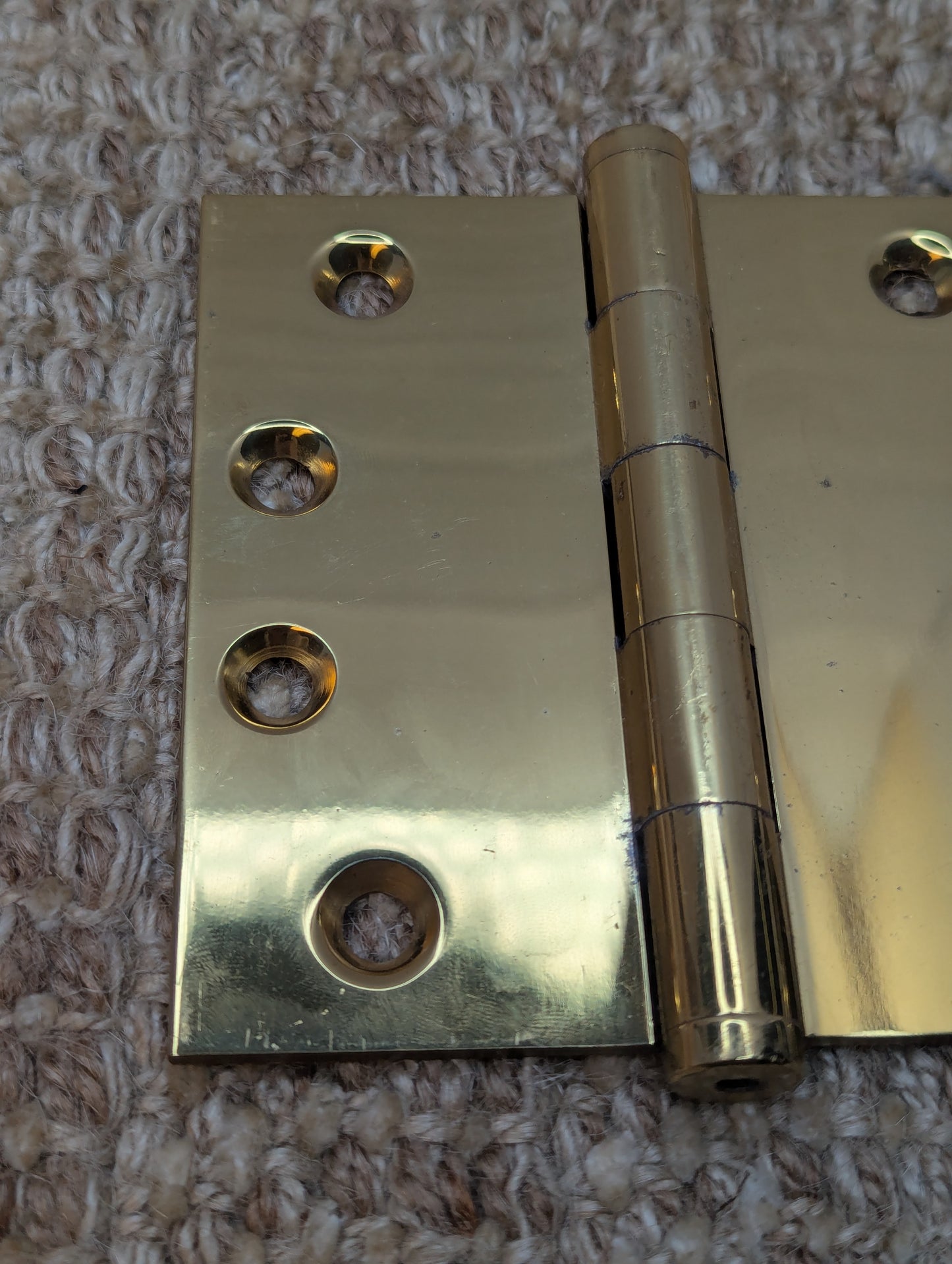 4" x 4" Henne Solid Brass Butt Door Hinge Door Hardware