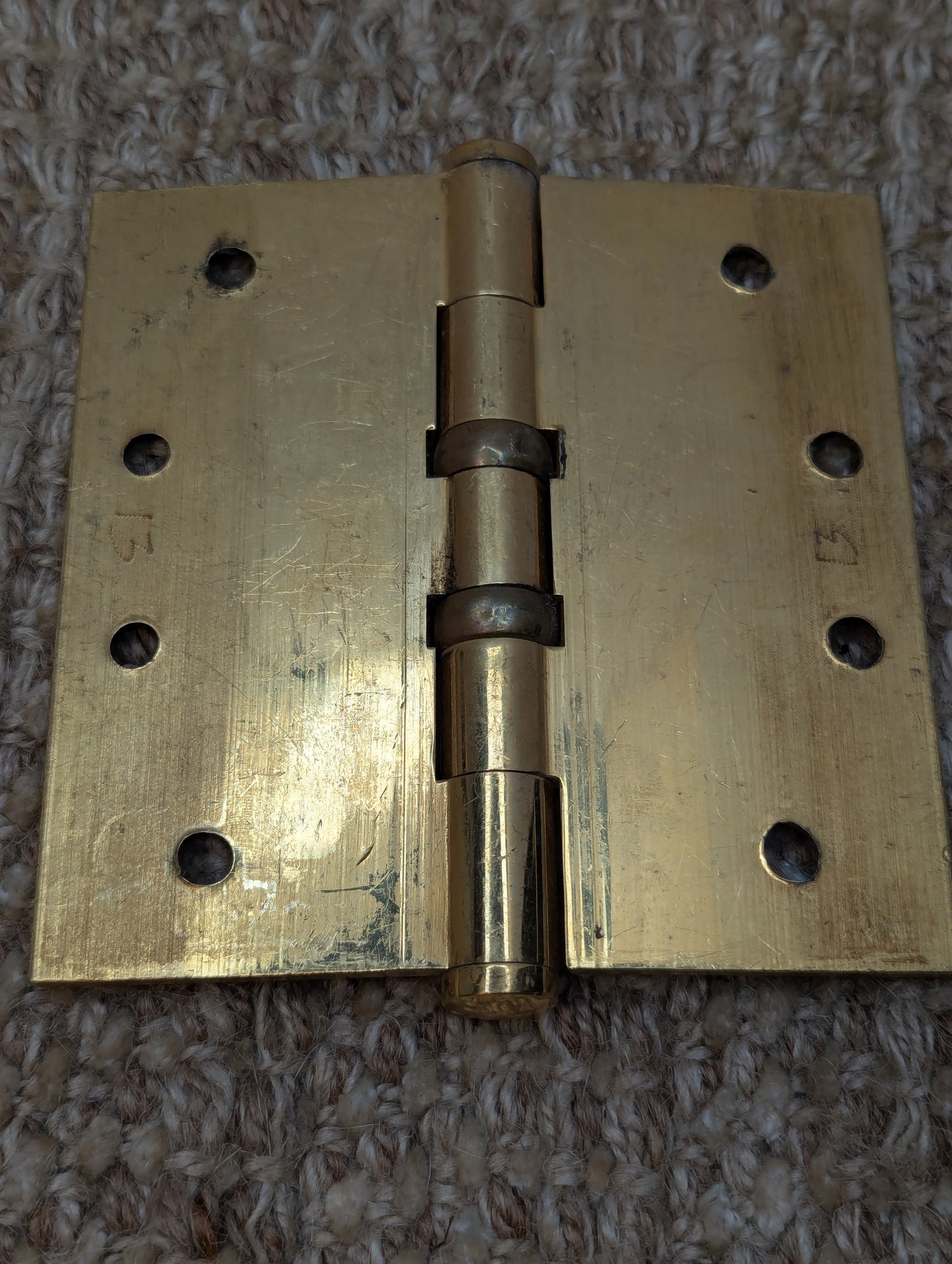 4" x 4" Solid Brass Butt Door Hinge Door Hardware