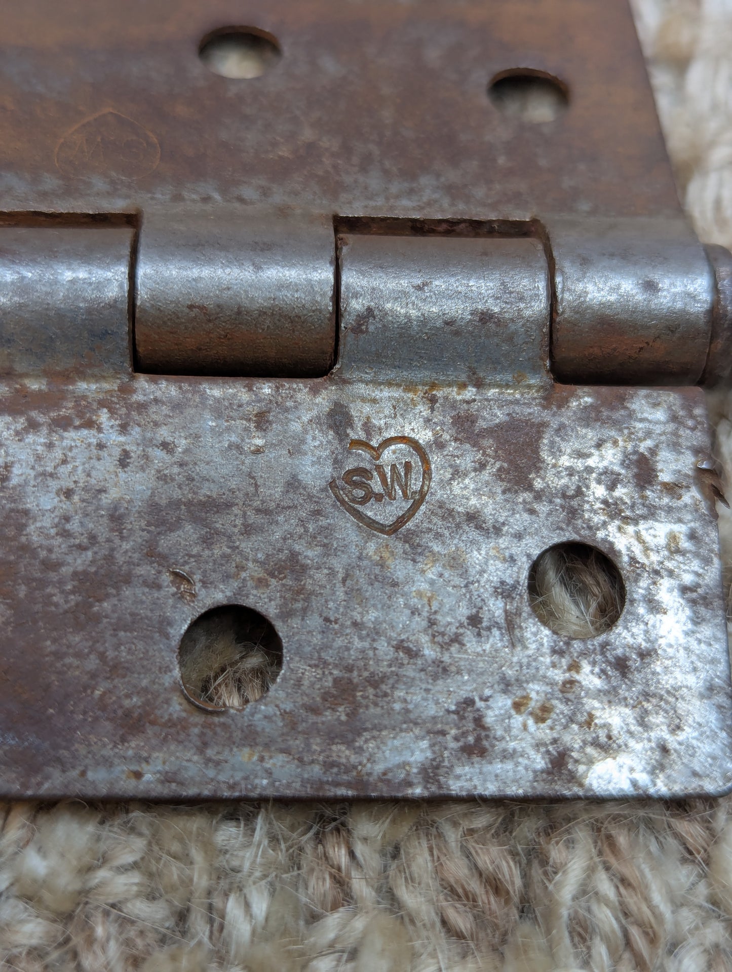 2 1/2" x 2 3/8" Stanley Steel Ball Tip Door Hinge Door Hardware