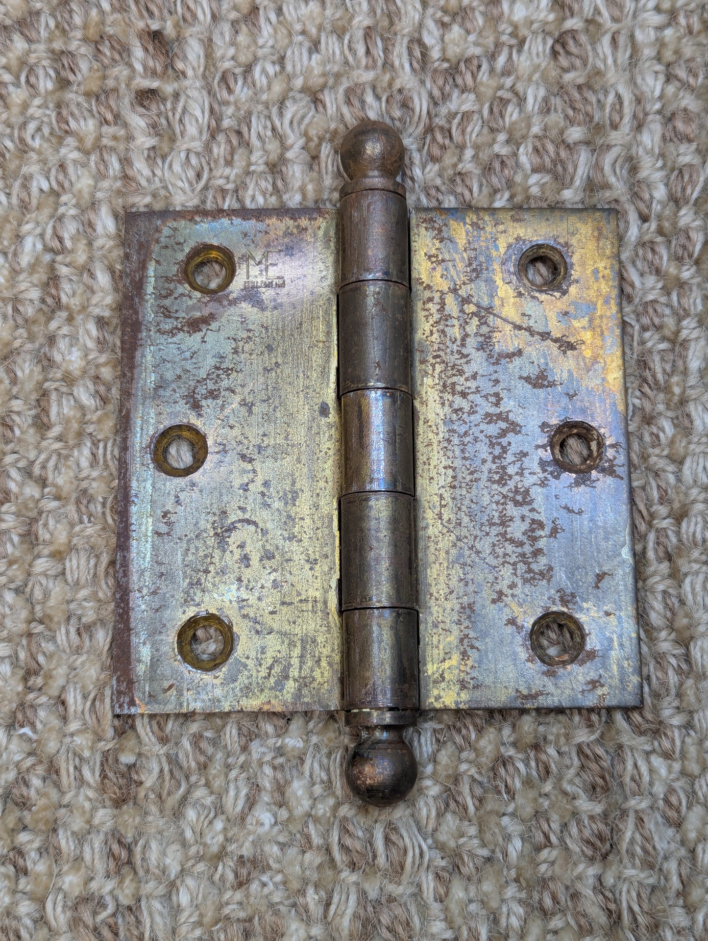 3 1/2" x 3 1/2" ME Steel Ball Tip Door Hinge Door Hardware