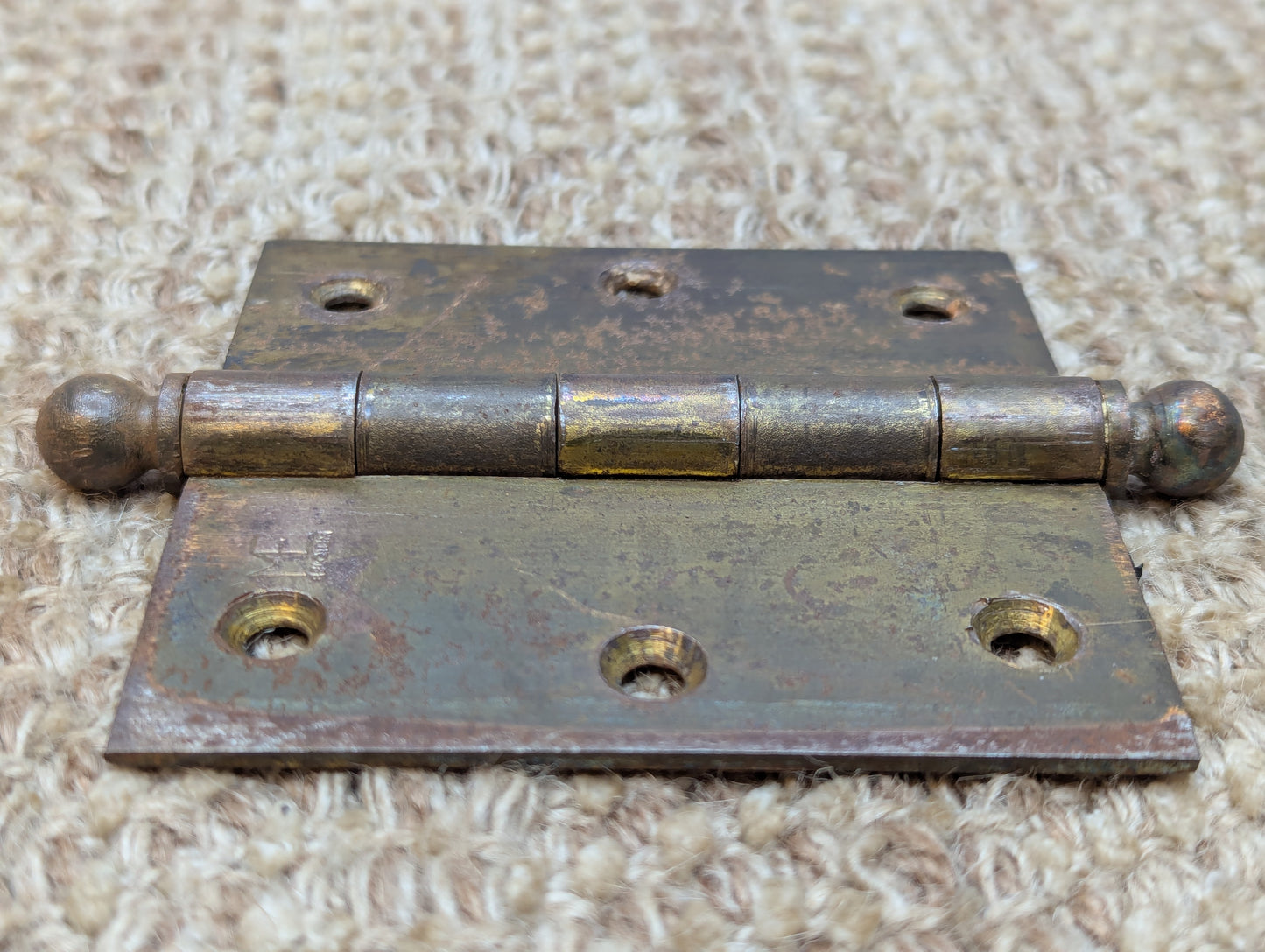 3 1/2" x 3 1/2" ME Steel Ball Tip Door Hinge Door Hardware