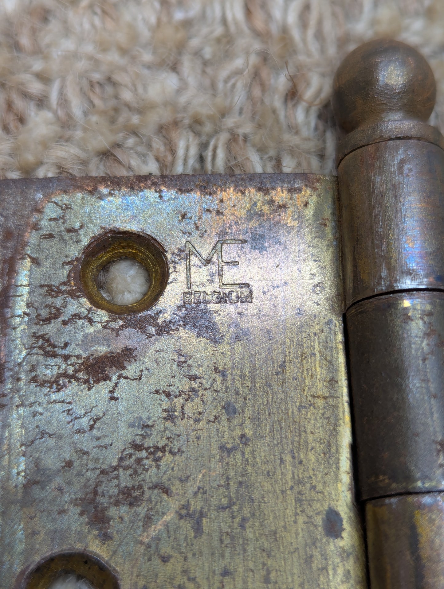 3 1/2" x 3 1/2" ME Steel Ball Tip Door Hinge Door Hardware