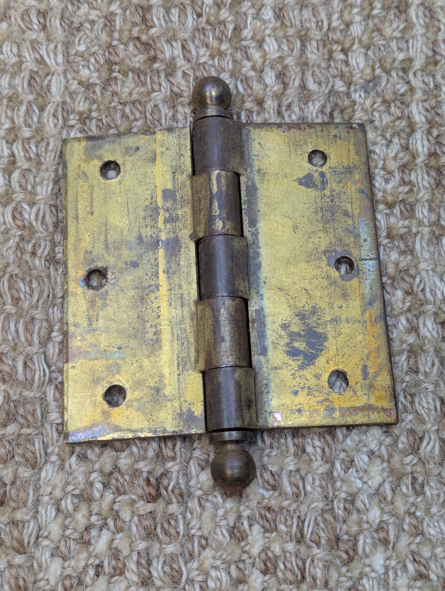3 1/2" x 3 1/2" ME Steel Ball Tip Door Hinge Door Hardware