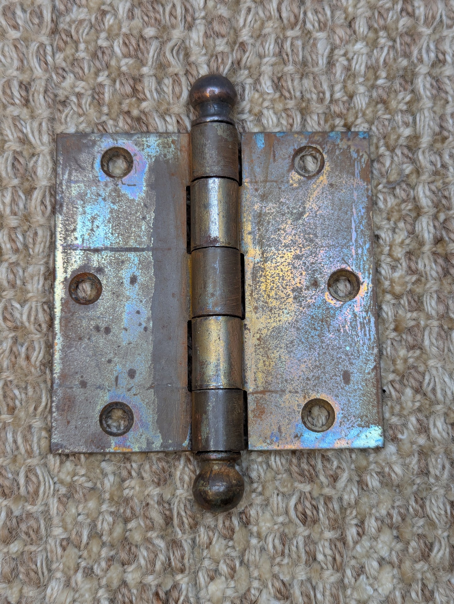 3 1/2" x 3 1/2" National Steel Ball Tip Door Hinge Door Hardware