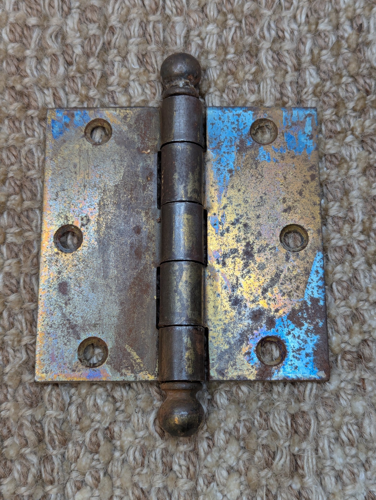 3 1/2" x 3 1/2" National Steel Ball Tip Door Hinge Door Hardware