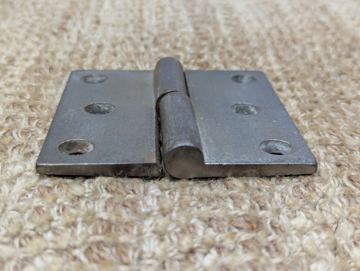 3 1/2" x 3 1/2" Antique Cast Iron Right Lift Off Hinge