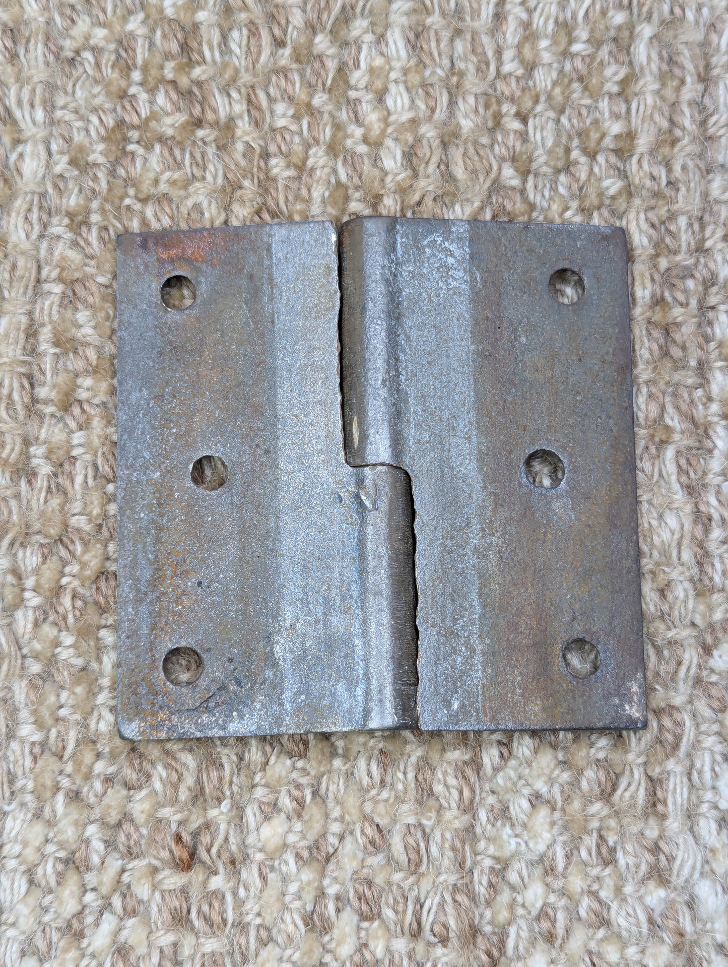 3 1/2" x 3 1/2" Antique Cast Iron Right Lift Off Hinge