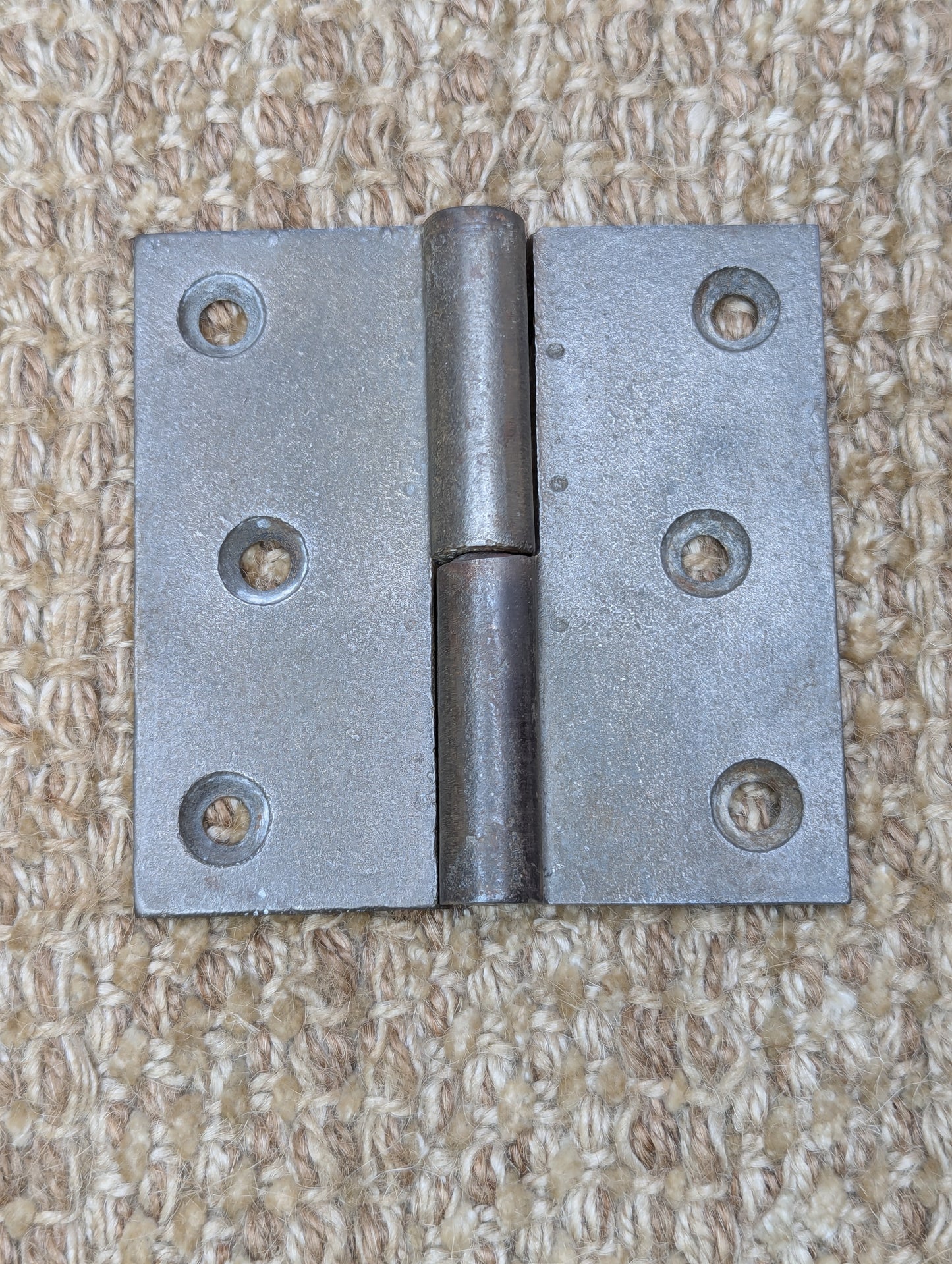 3 1/2" x 3 1/2" Antique Cast Iron Right Lift Off Hinge