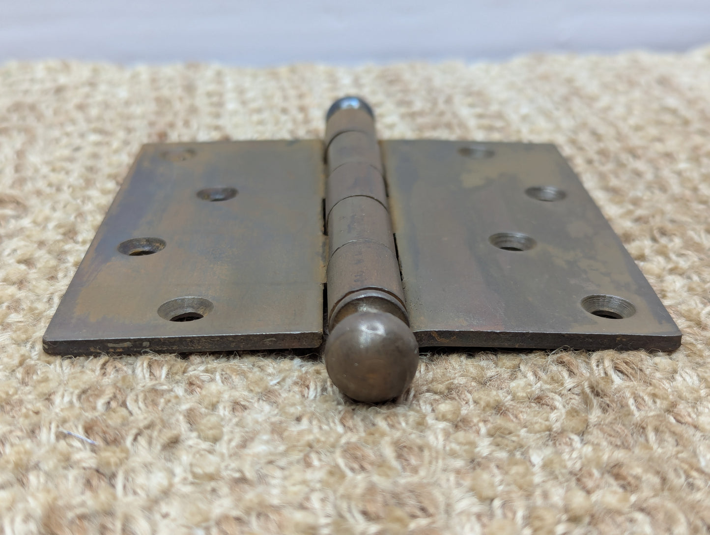 4 1/2" x 4 1/2" Stanley Steel Ball Tip Door Hinge Door Hardware