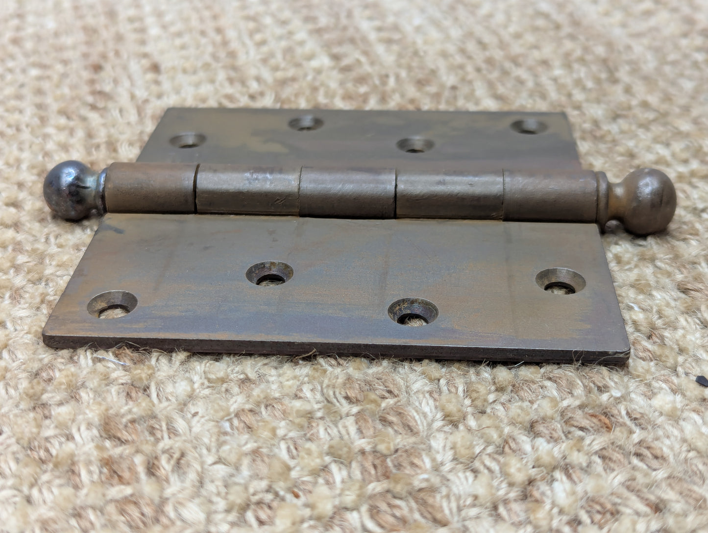 4 1/2" x 4 1/2" Stanley Steel Ball Tip Door Hinge Door Hardware