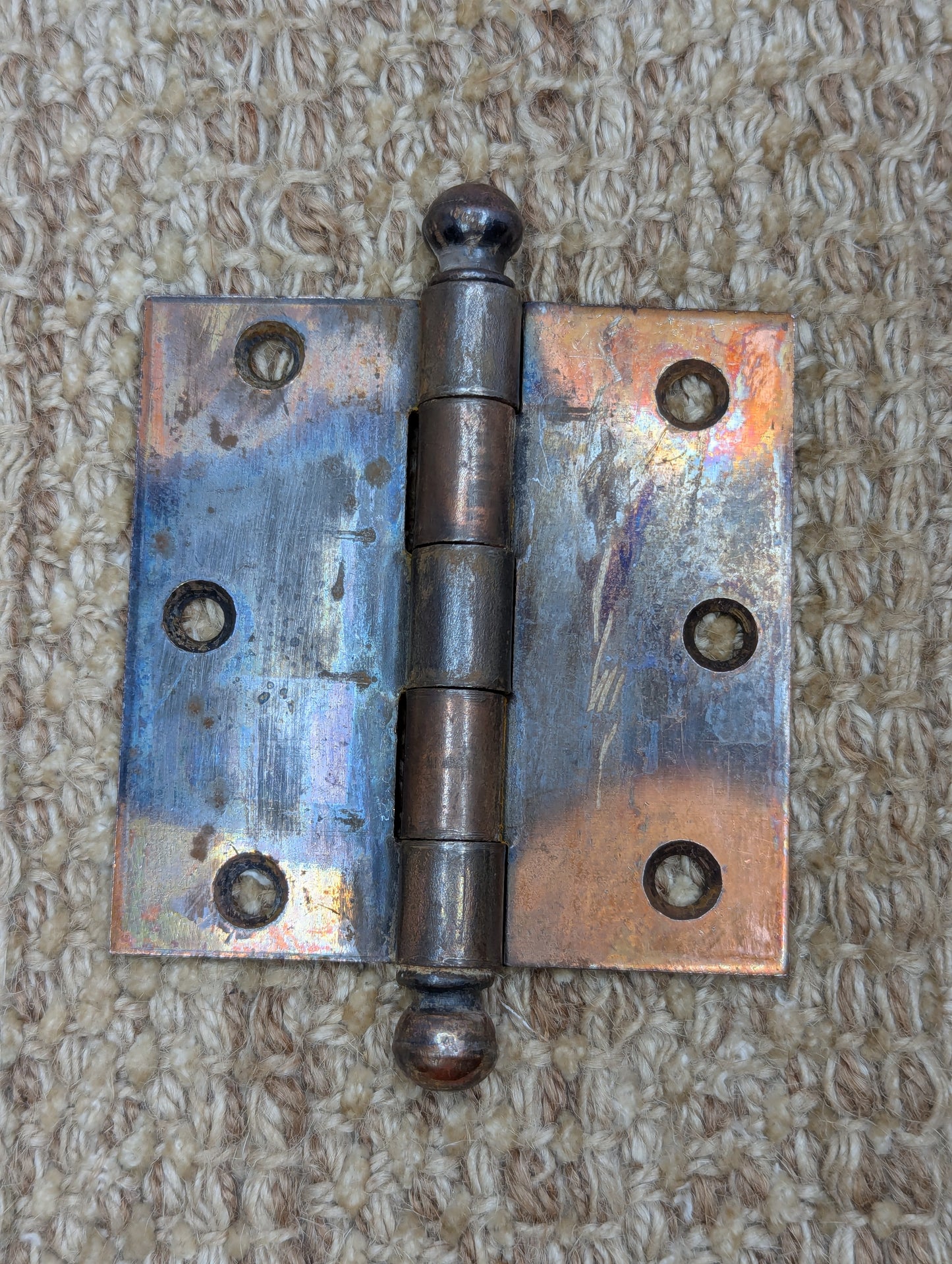 3 1/2" x 3 1/2" National Steel Ball Tip Door Hinge Door Hardware