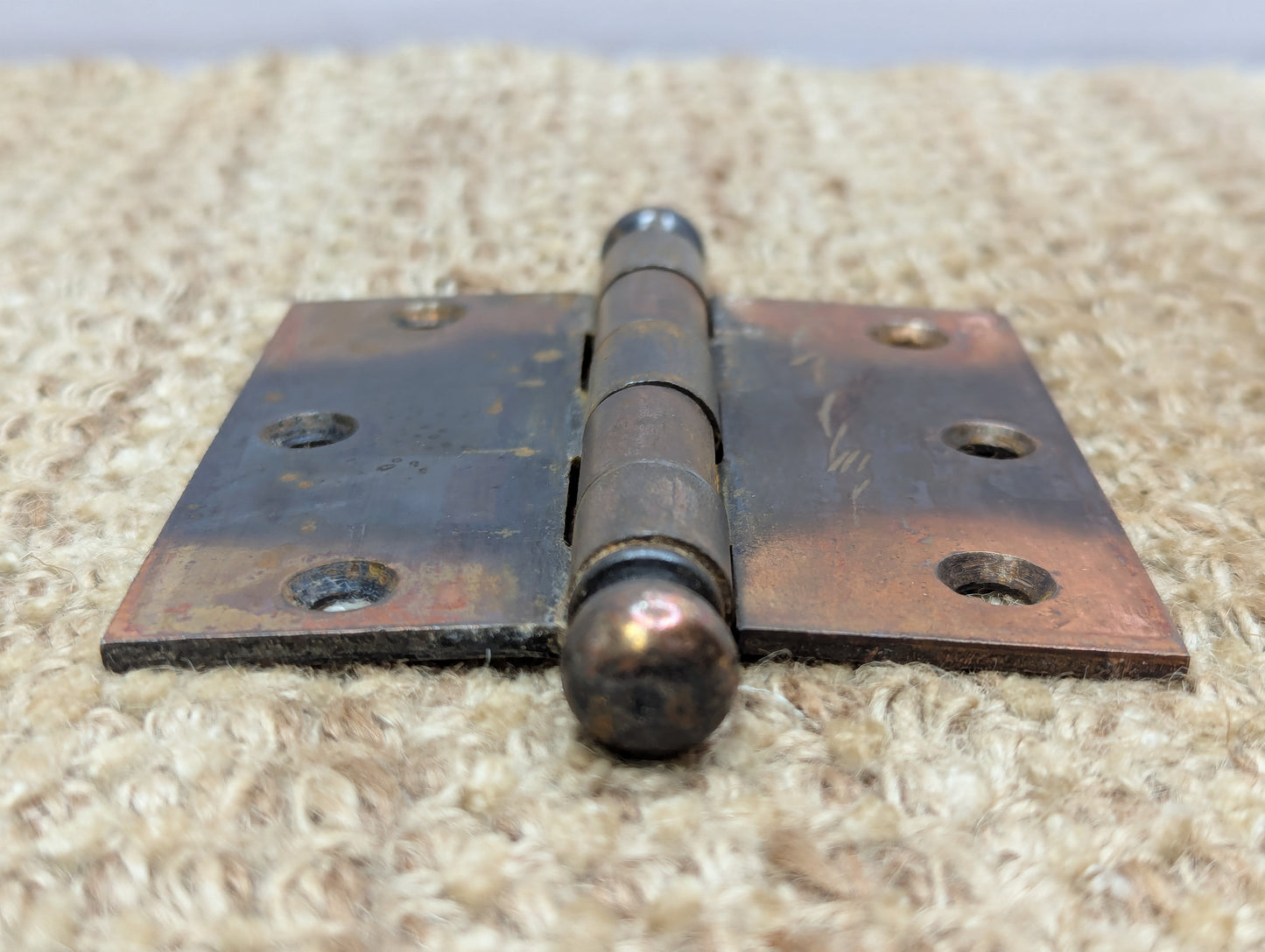 3 1/2" x 3 1/2" National Steel Ball Tip Door Hinge Door Hardware
