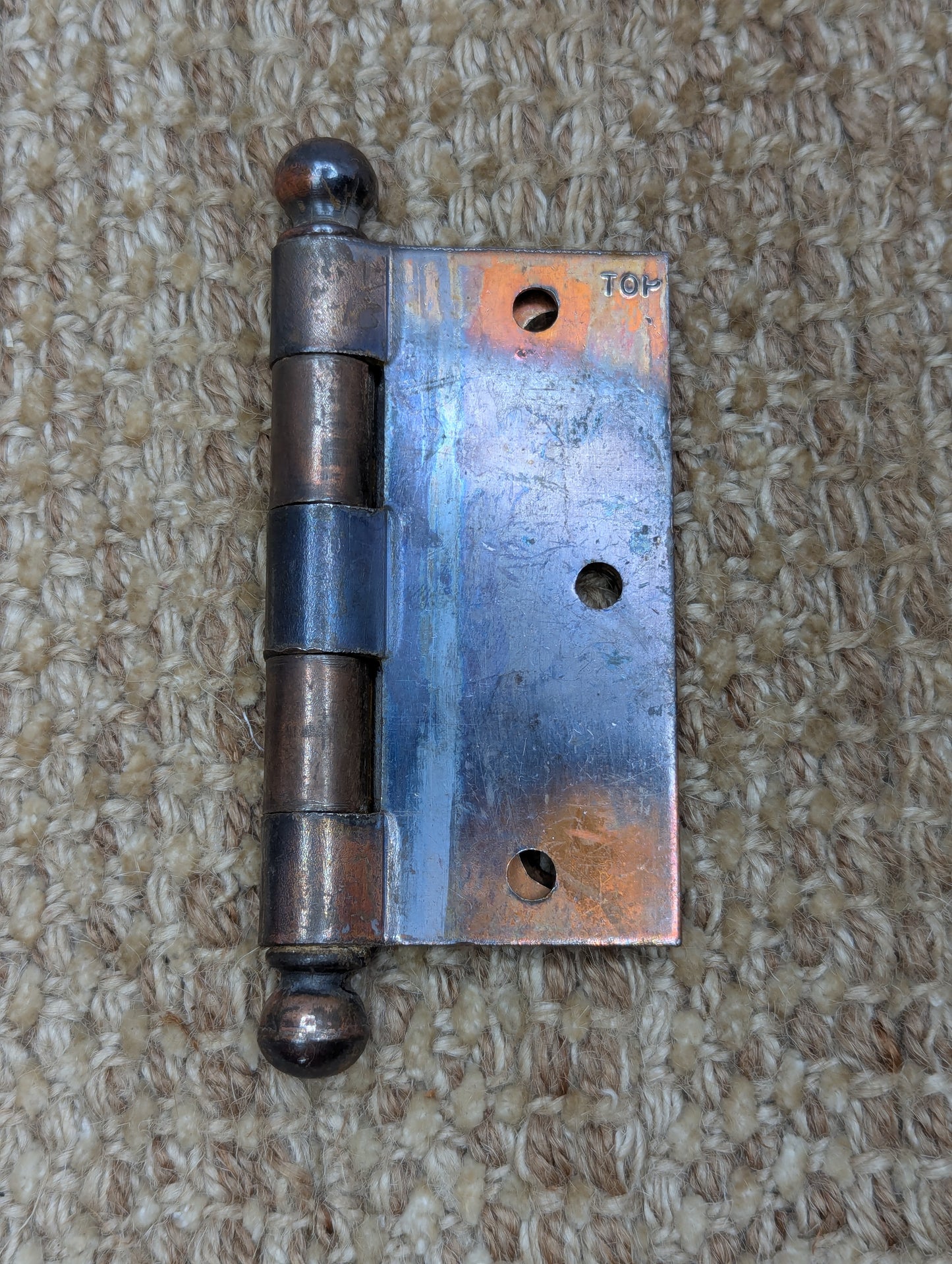 3 1/2" x 3 1/2" National Steel Ball Tip Door Hinge Door Hardware