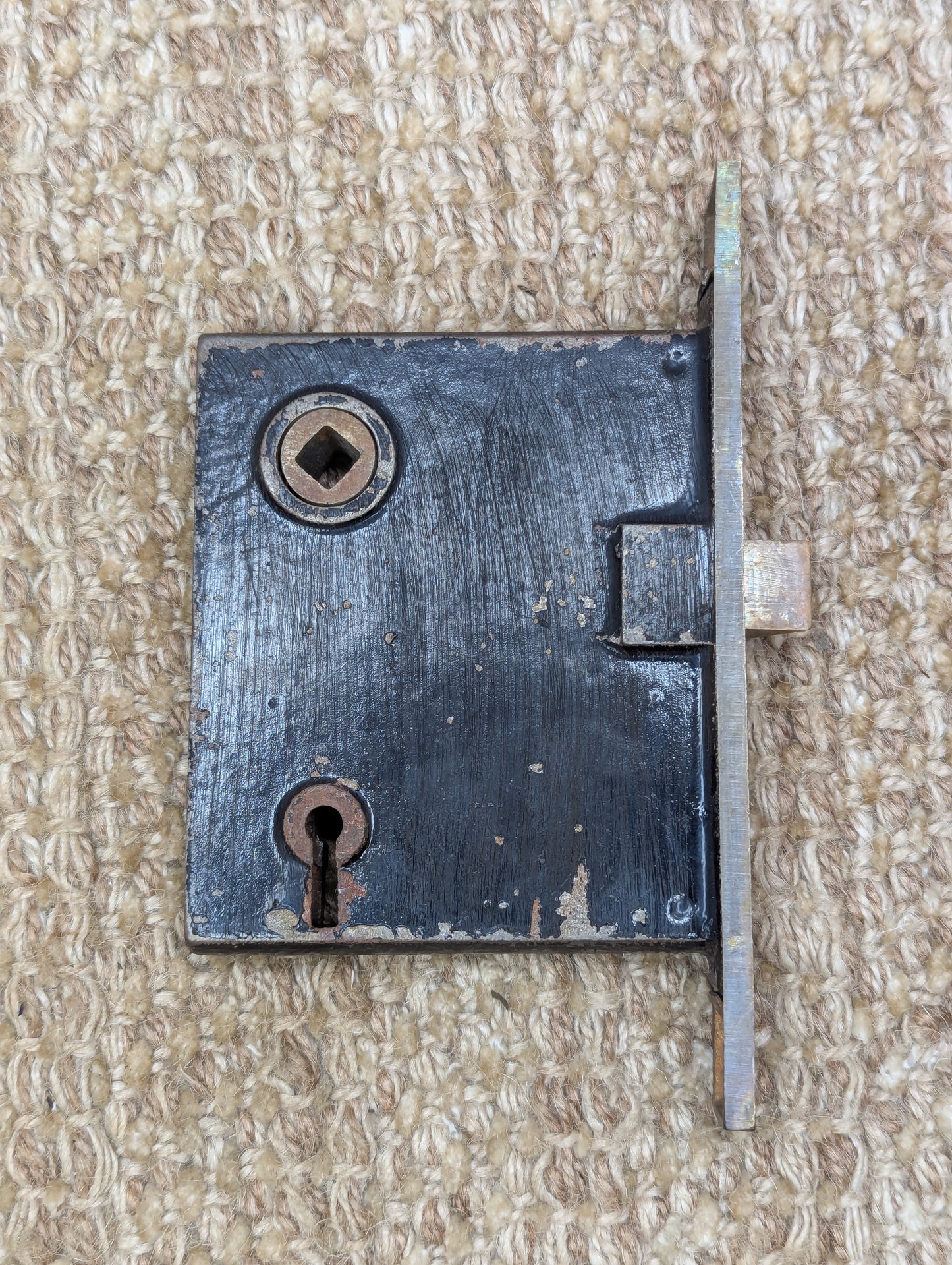 Antique Norwalk Interior Mortise Lock Door Hardware #412 #414