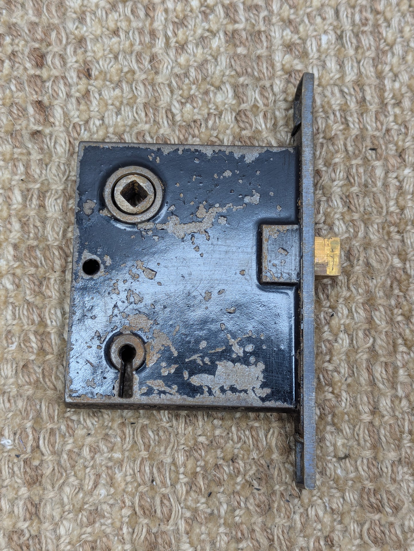 Antique Norwalk Interior Mortise Lock Door Hardware #414 1/2