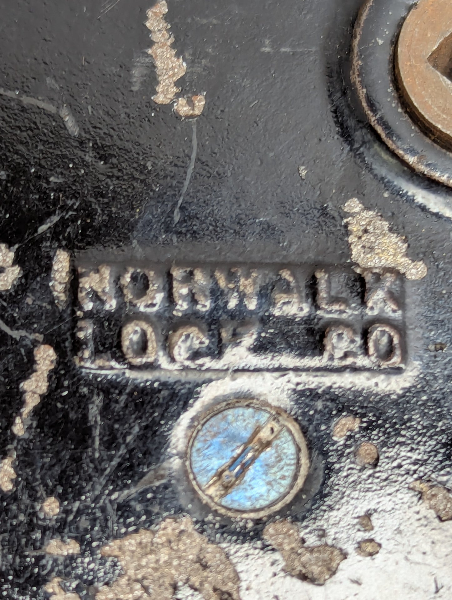 Antique Norwalk Interior Mortise Lock Door Hardware #414 1/2