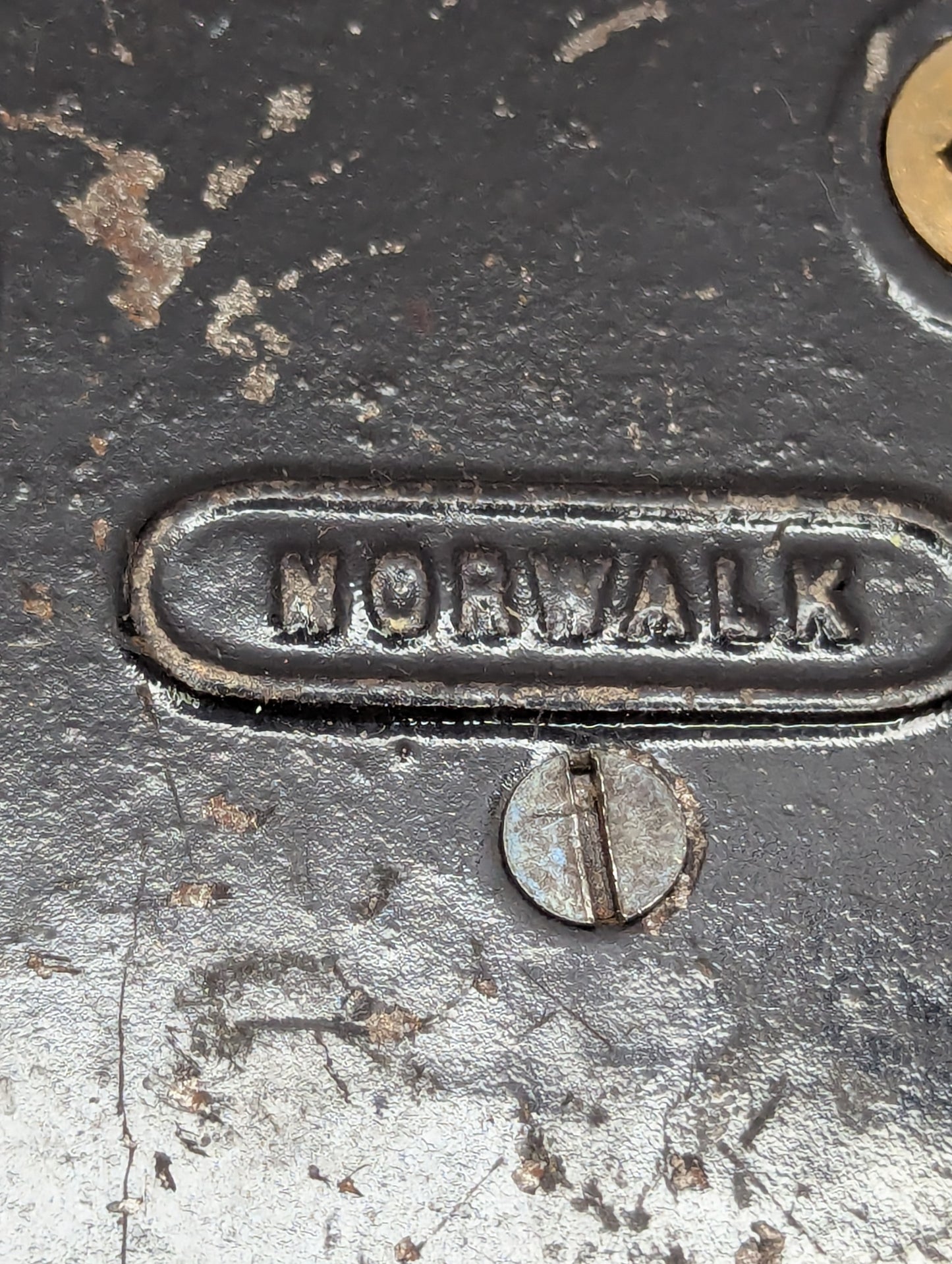 Antique Norwalk Interior Mortise Lock Door Hardware #8531