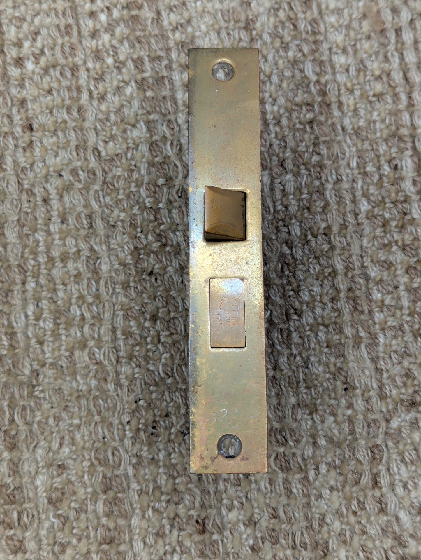 Antique Norwalk Interior Mortise Lock Door Hardware #8531