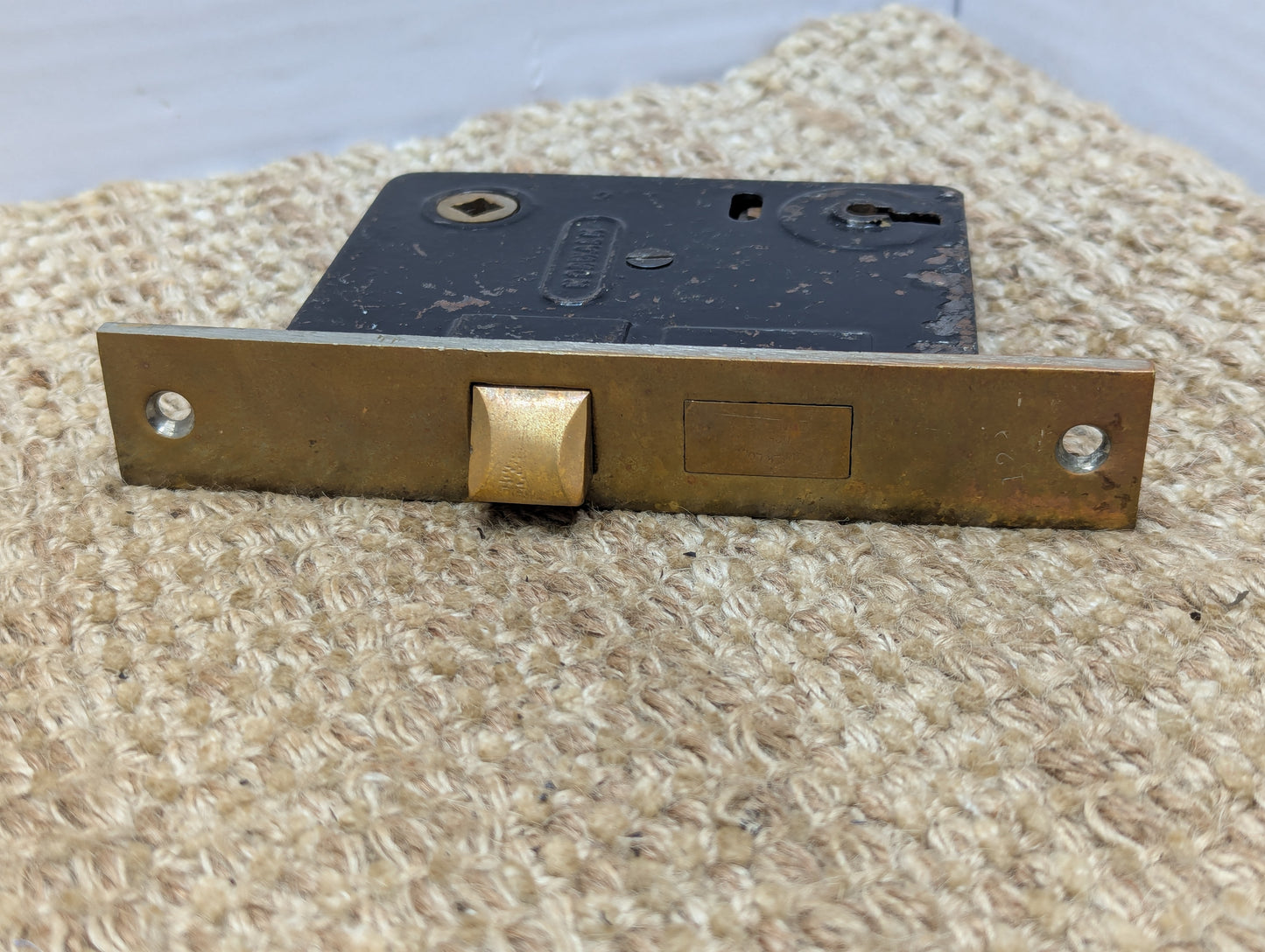 Antique Norwalk Interior Mortise Lock Door Hardware #8531