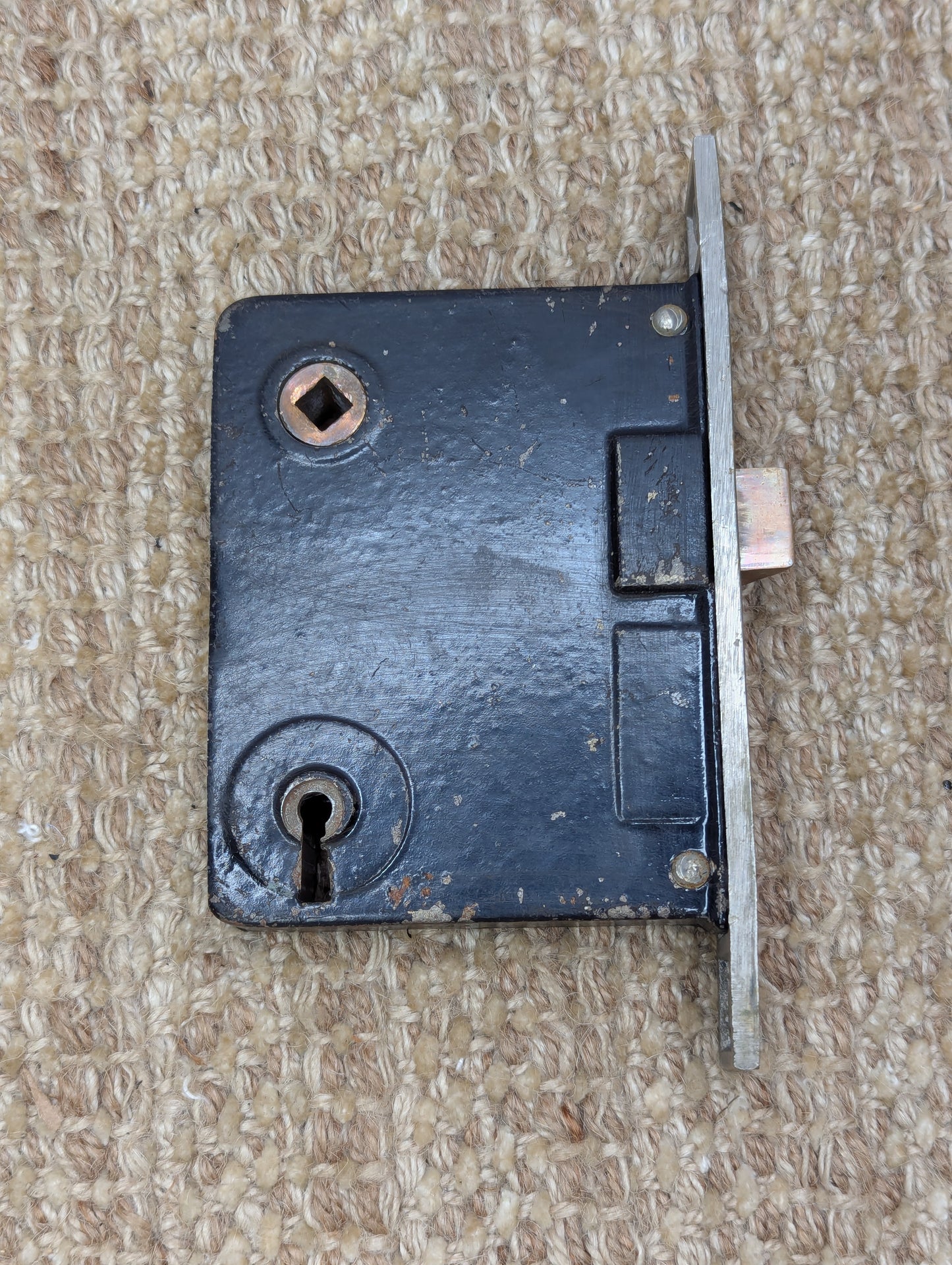 Antique Norwalk Interior Mortise Lock Door Hardware #8531