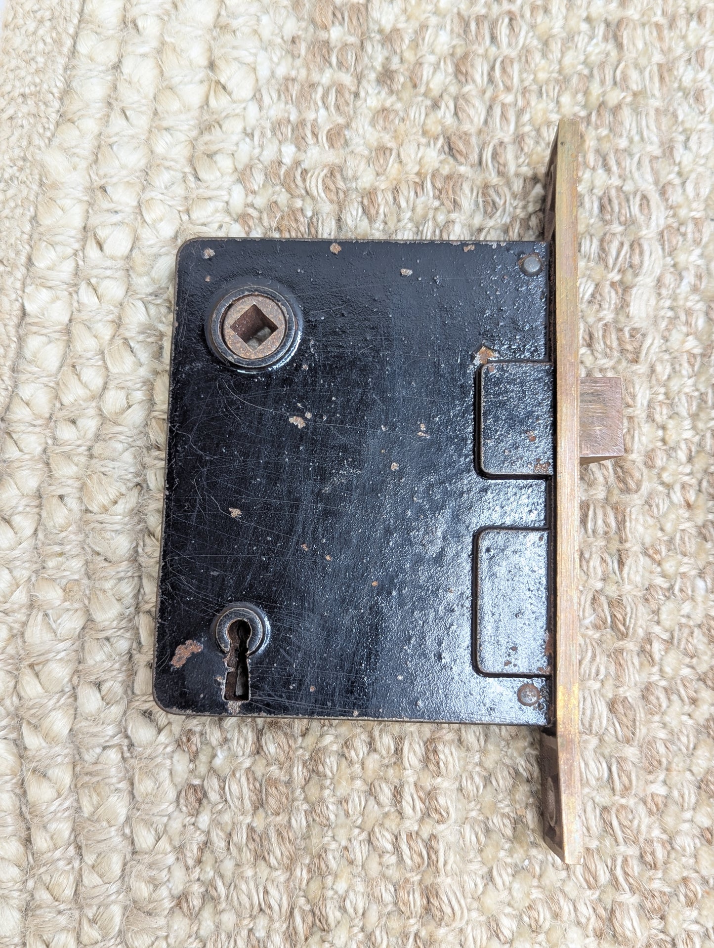 Antique Interior Corbin Mortise Lock Door Hardware #795 7/8
