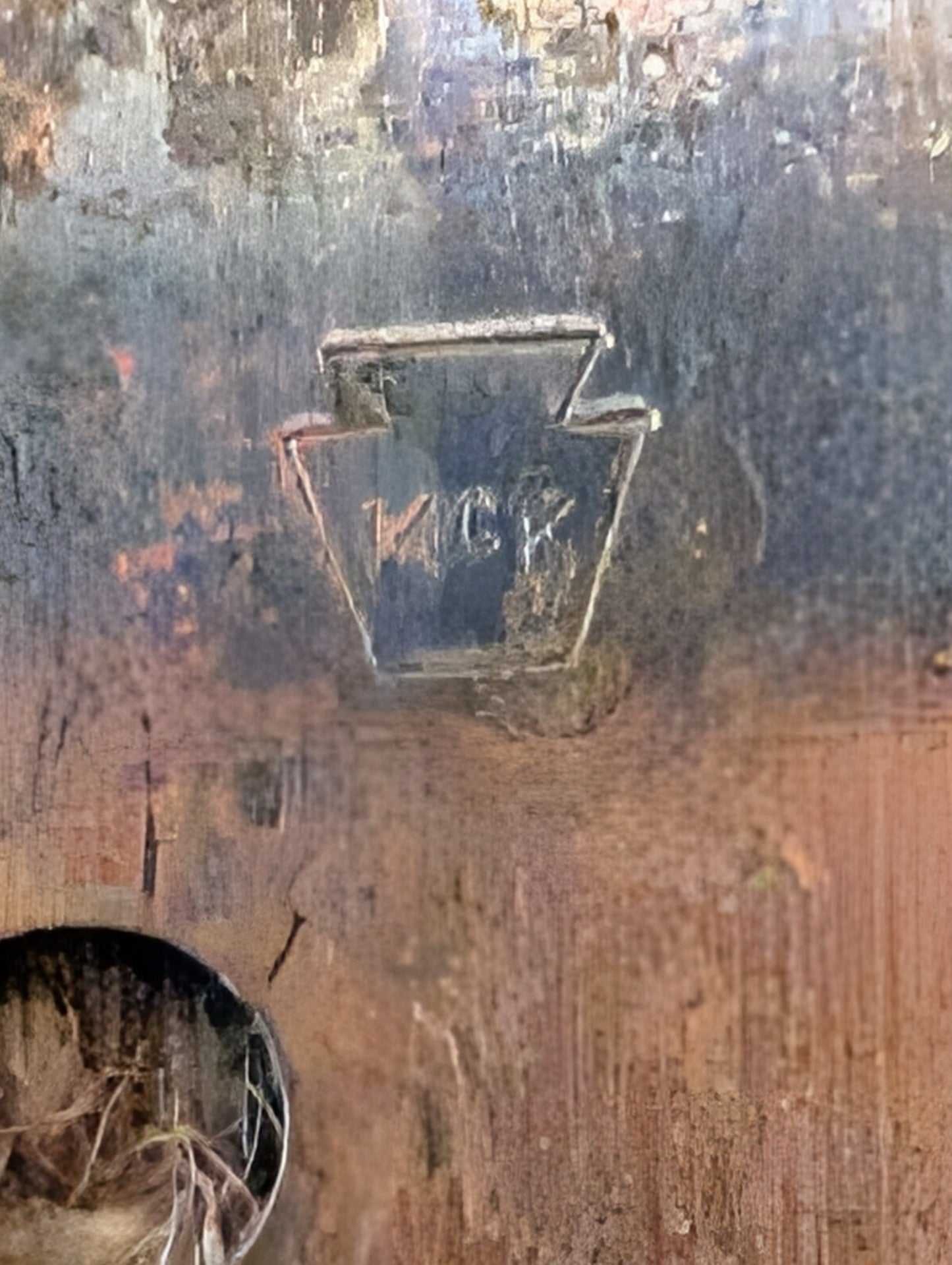 Antique 3 1/2" x 3 1/2" McKinney Ball Tip Door Hinge Original Steel Hardware Sold Individually