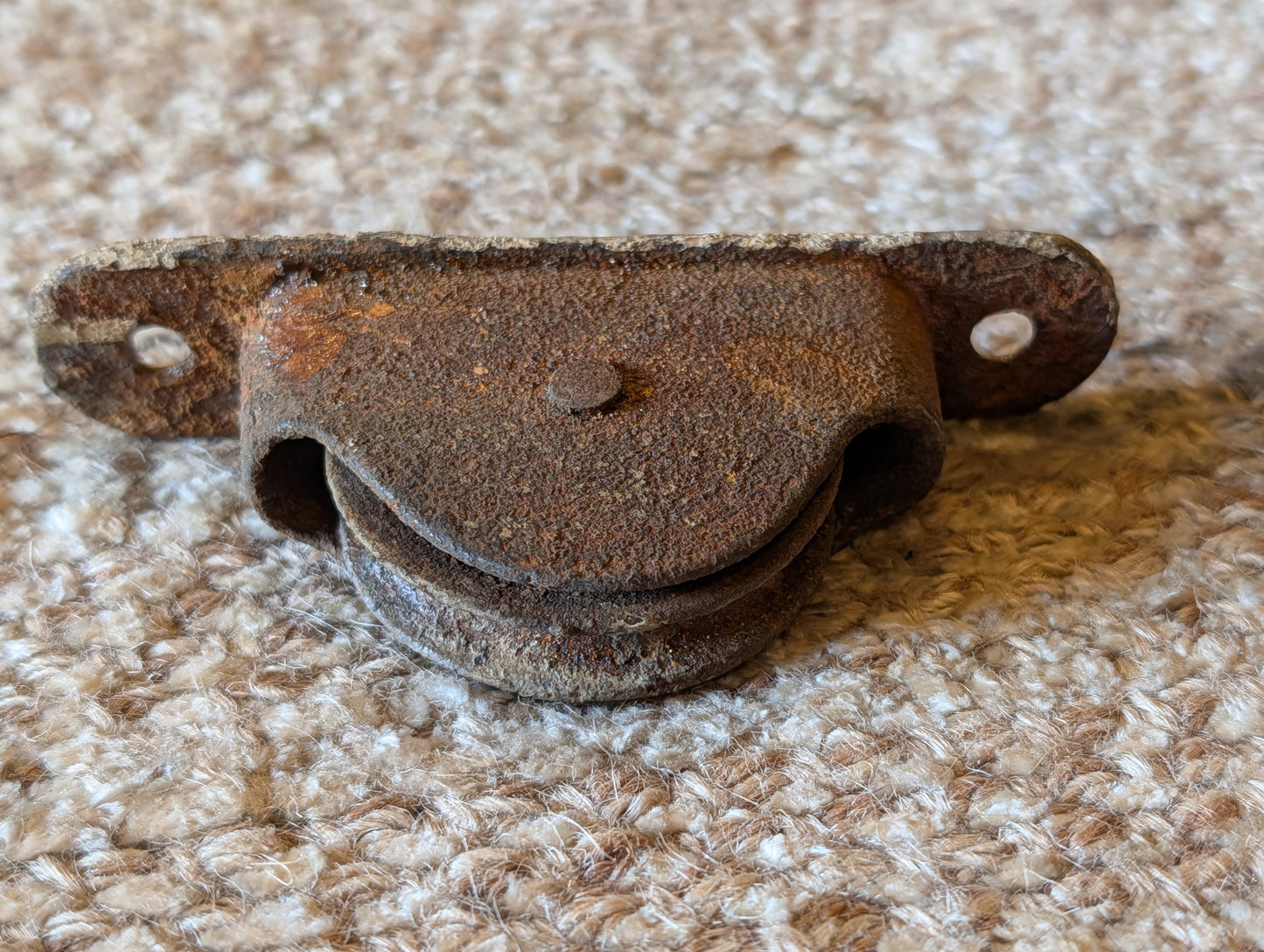 Antique Window Sash Weight Pulley-Single