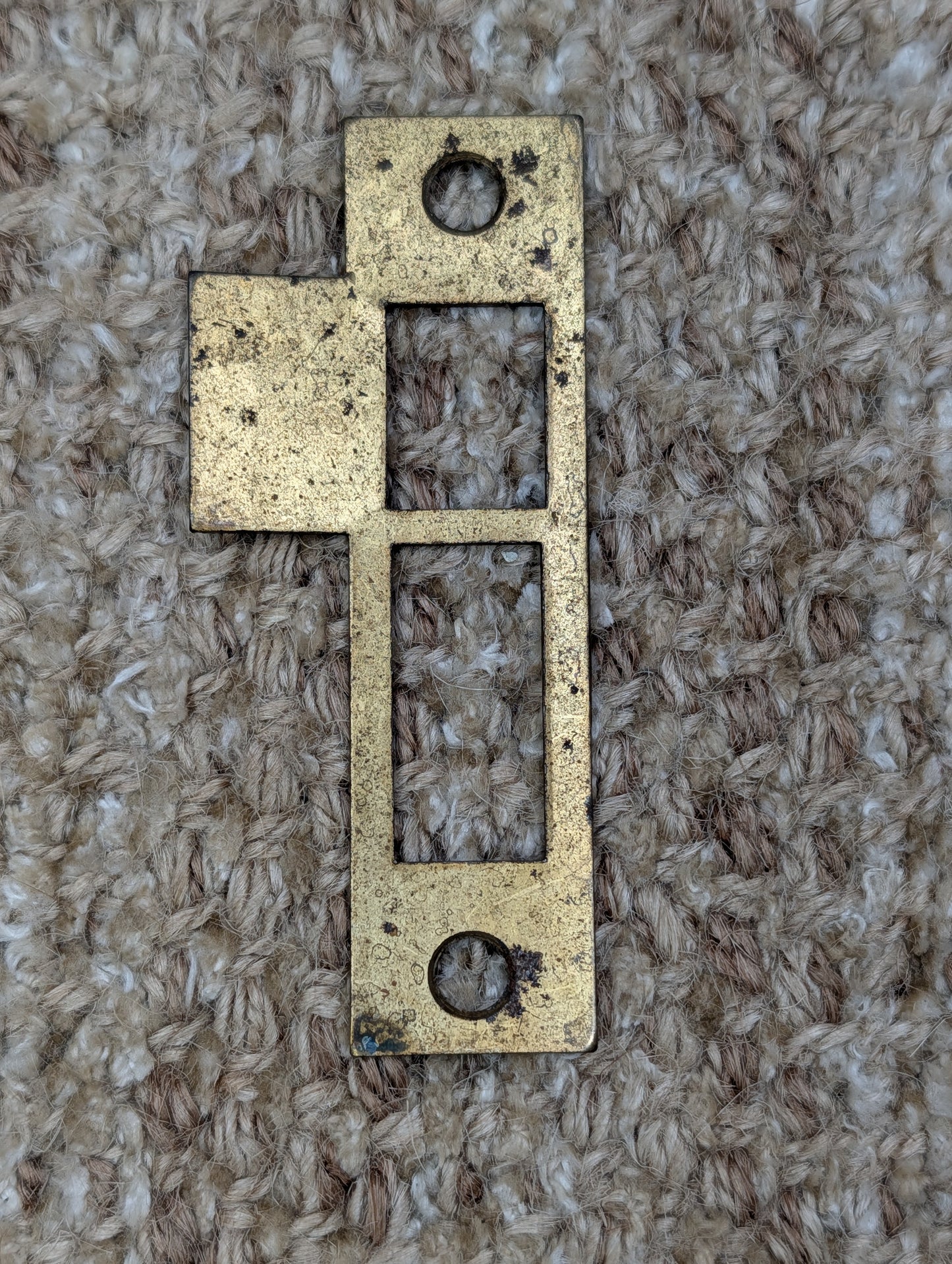 Antique Steel Strike Plate For Mortise Lock