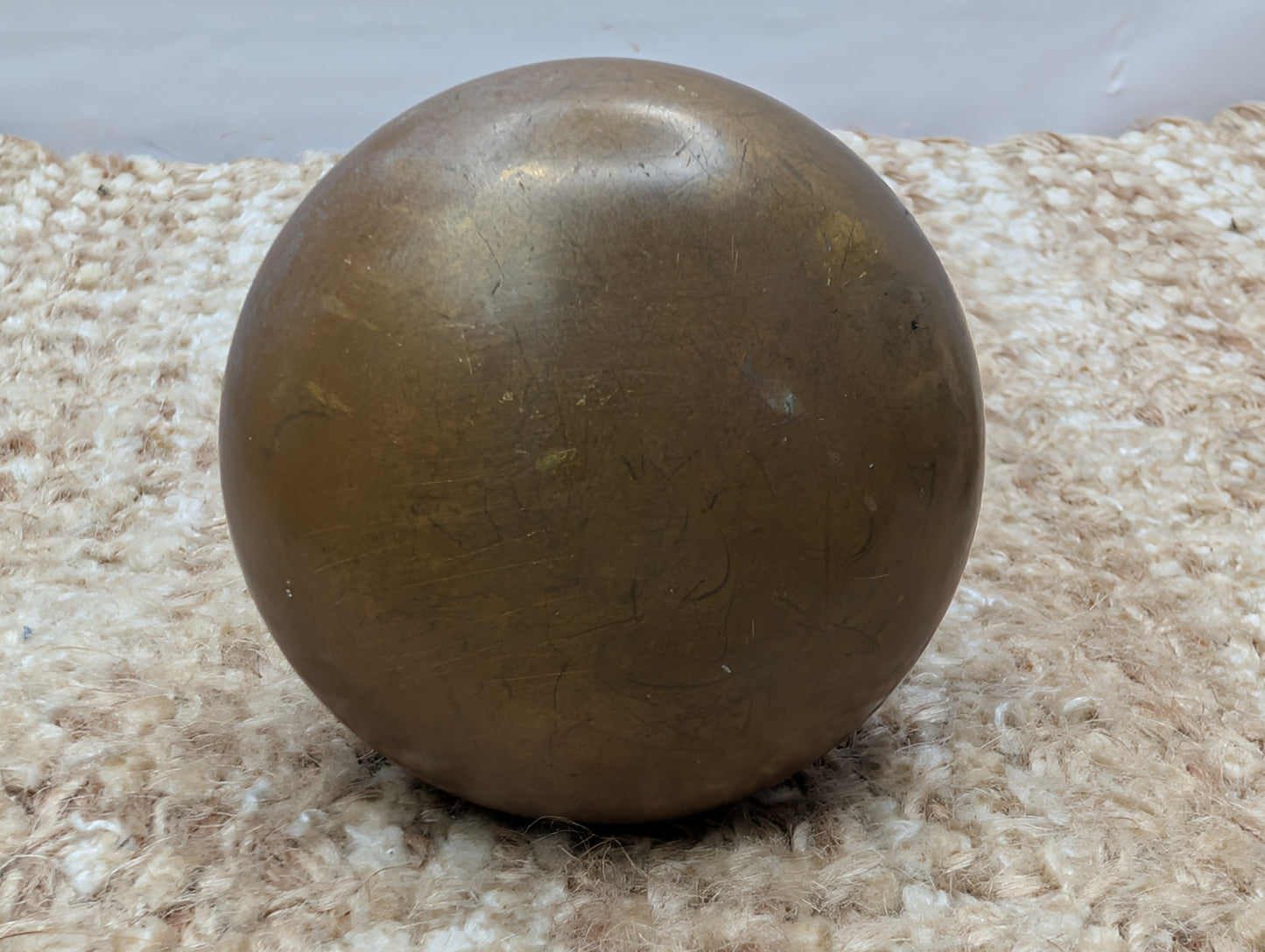 2 1/4" Antique Brass Door Knob Set Door Hardware