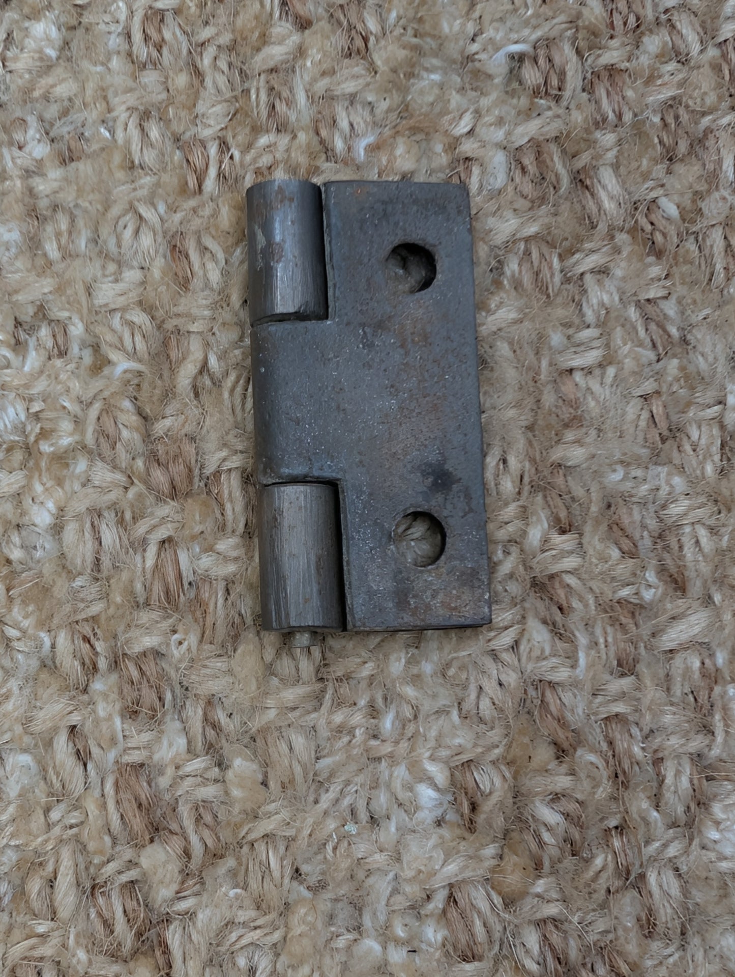1 7/16" x 1 3/4" Antique Cast Iron Butt Hinge Door Hardware-Single Hinge