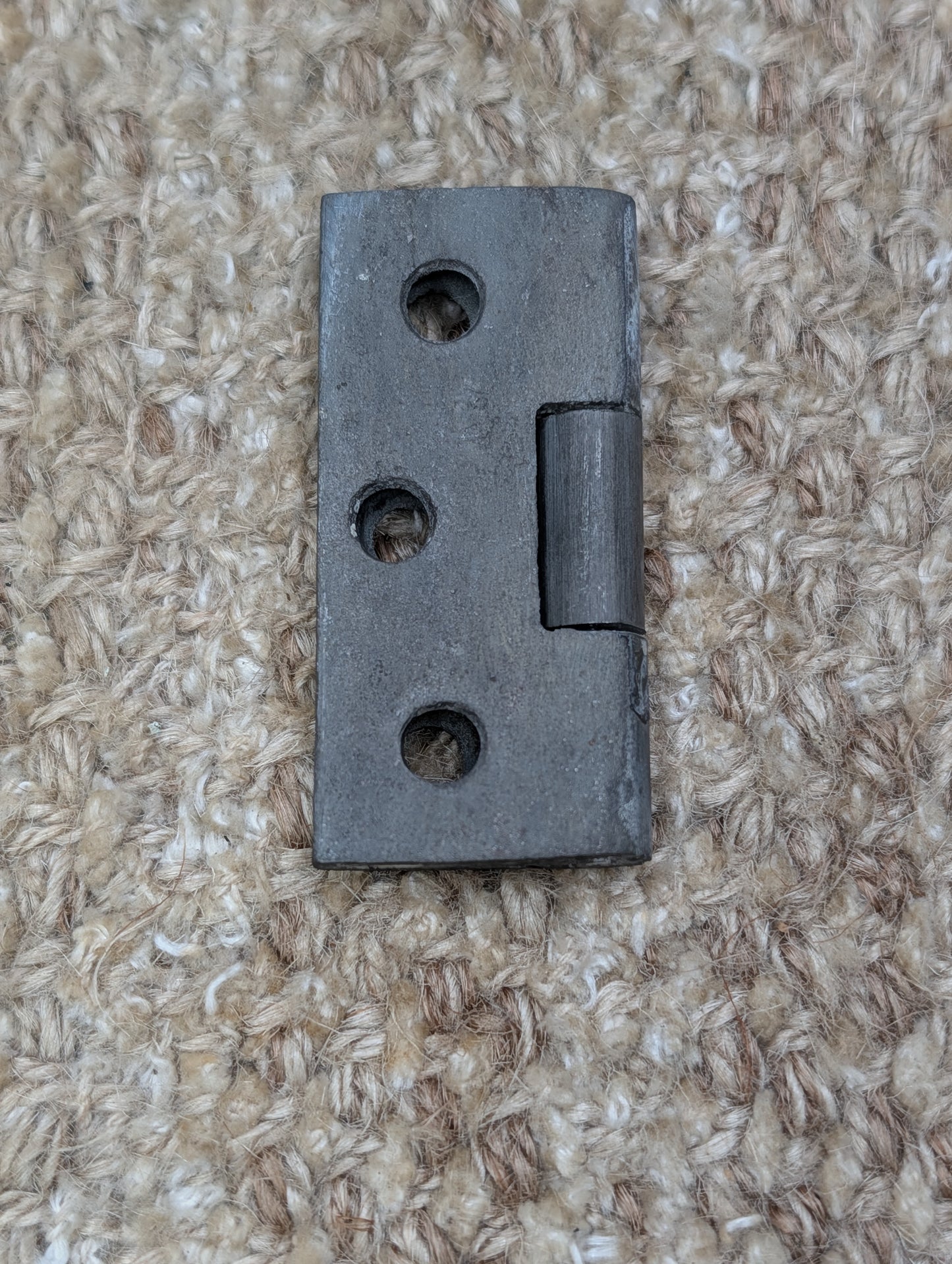 1 13/16" x 2 1/4" Antique Cast Iron Butt Hinge Door Hardware-Single Hinge