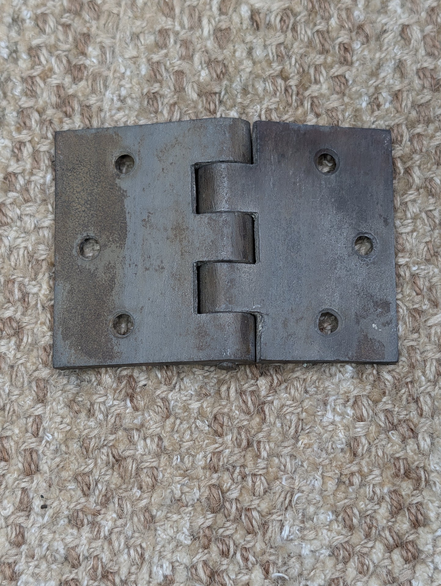 4" x 2 7/8" Antique G Mayer Cast Iron Butt Hinge Door Hardware-Single Hinge