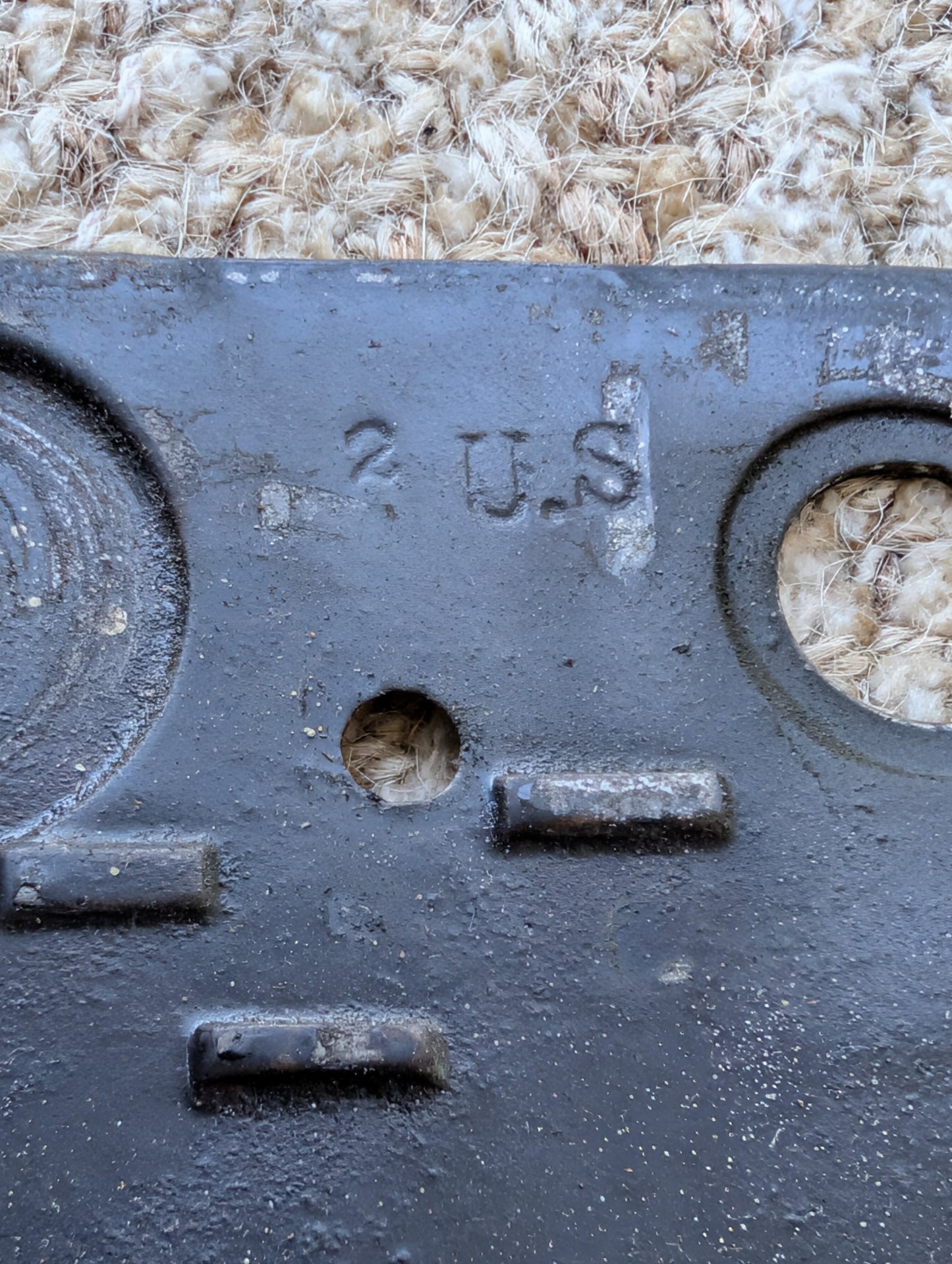 Antique Interior Mortise Lock Door Hardware #2 U S With Key