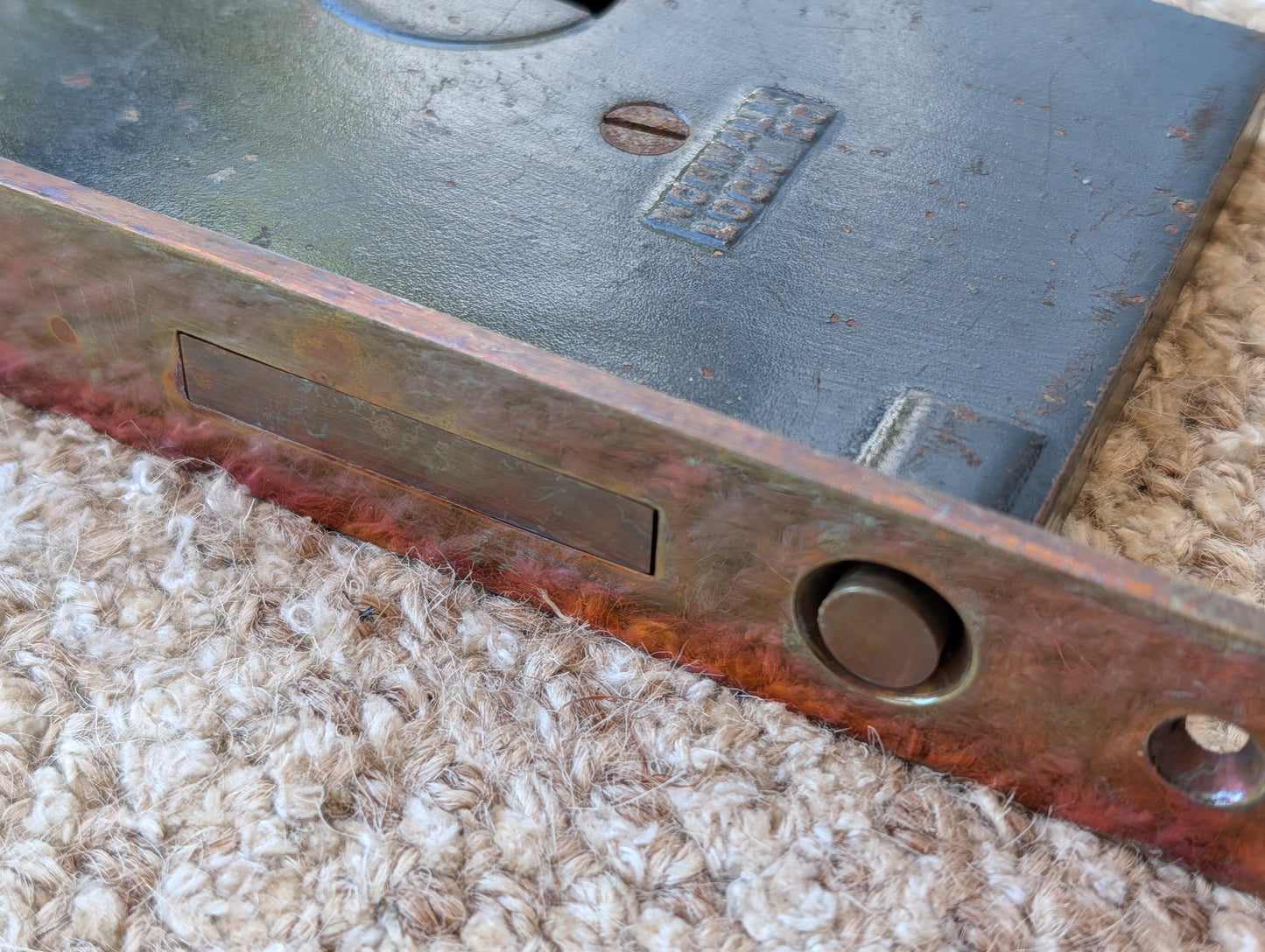 Antique Interior Norwalk Pocket Door Mortise Lock Door Hardware With Key
