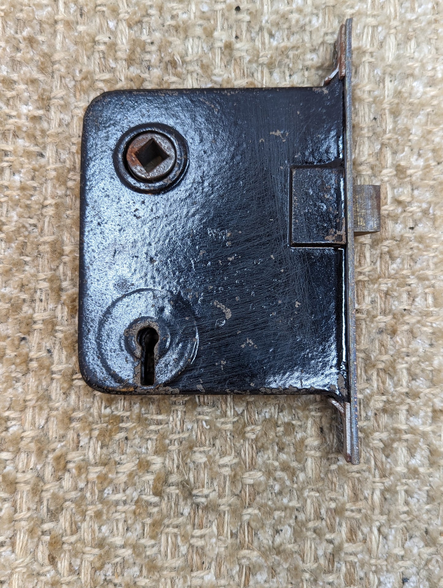 Antique Earle Interior Mortise Lock Door Hardware #400