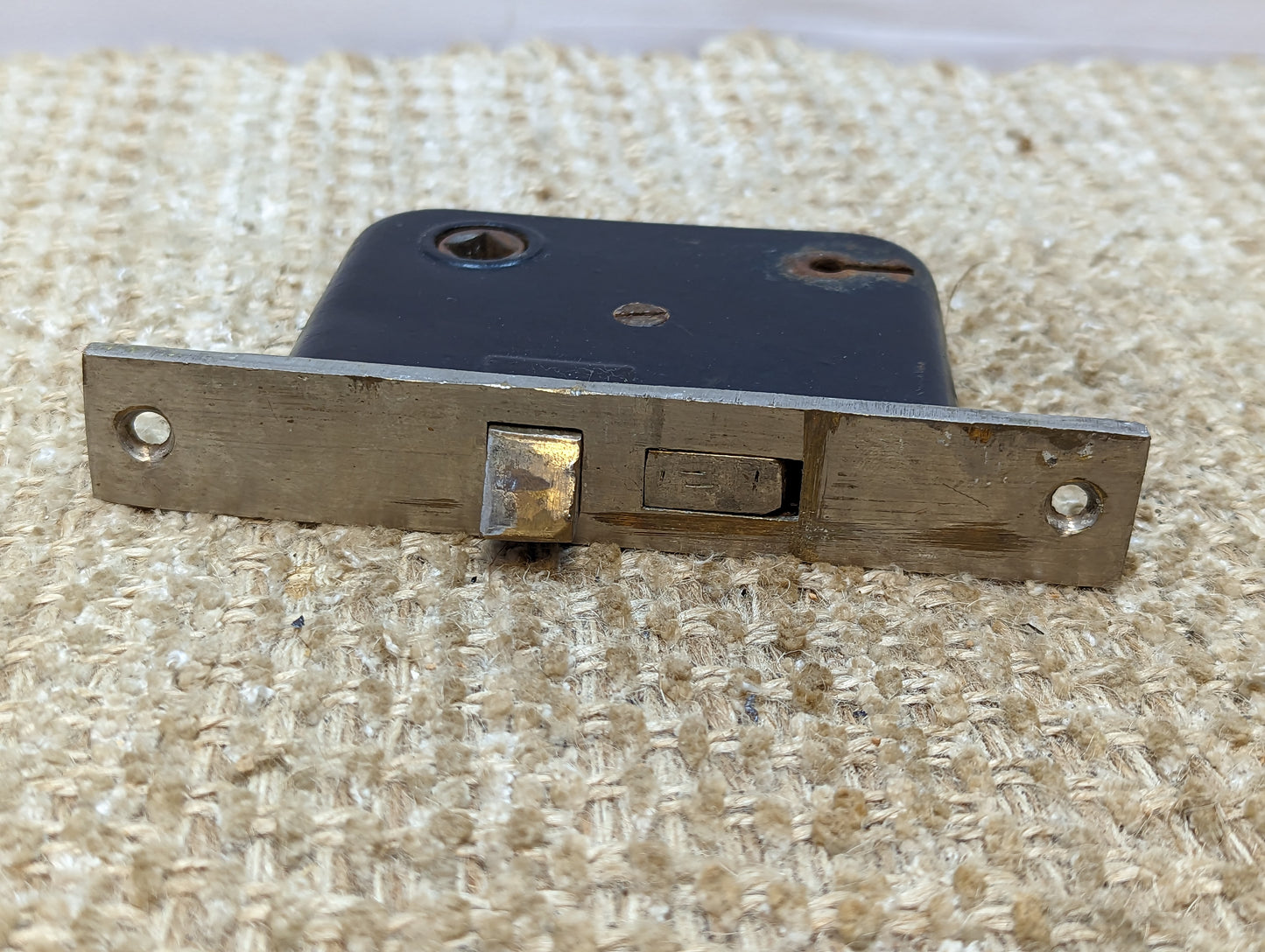 Antique Interior Mortise Lock Door Hardware #3115 With Key