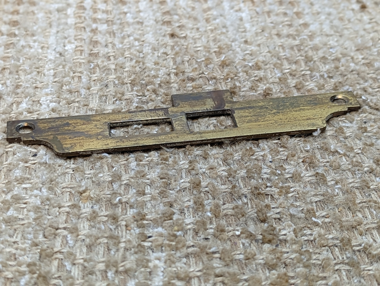 Antique Brass Strike Plate For Mortise Lock